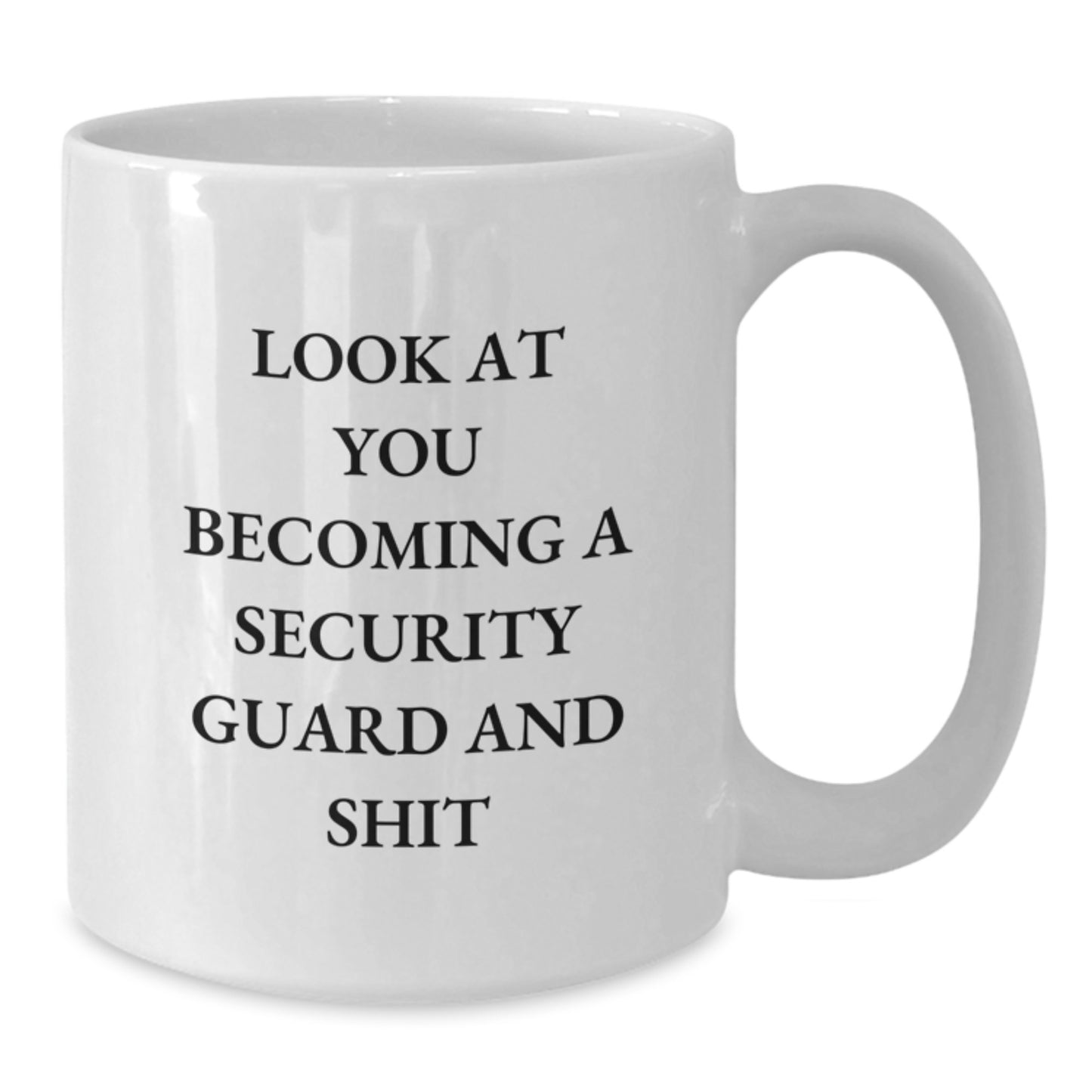 Security Guard Gifts, Funny White Coffee Mugs for Security Guard, Valentine's Unique Gifts from Friends to Security Guard - Additional