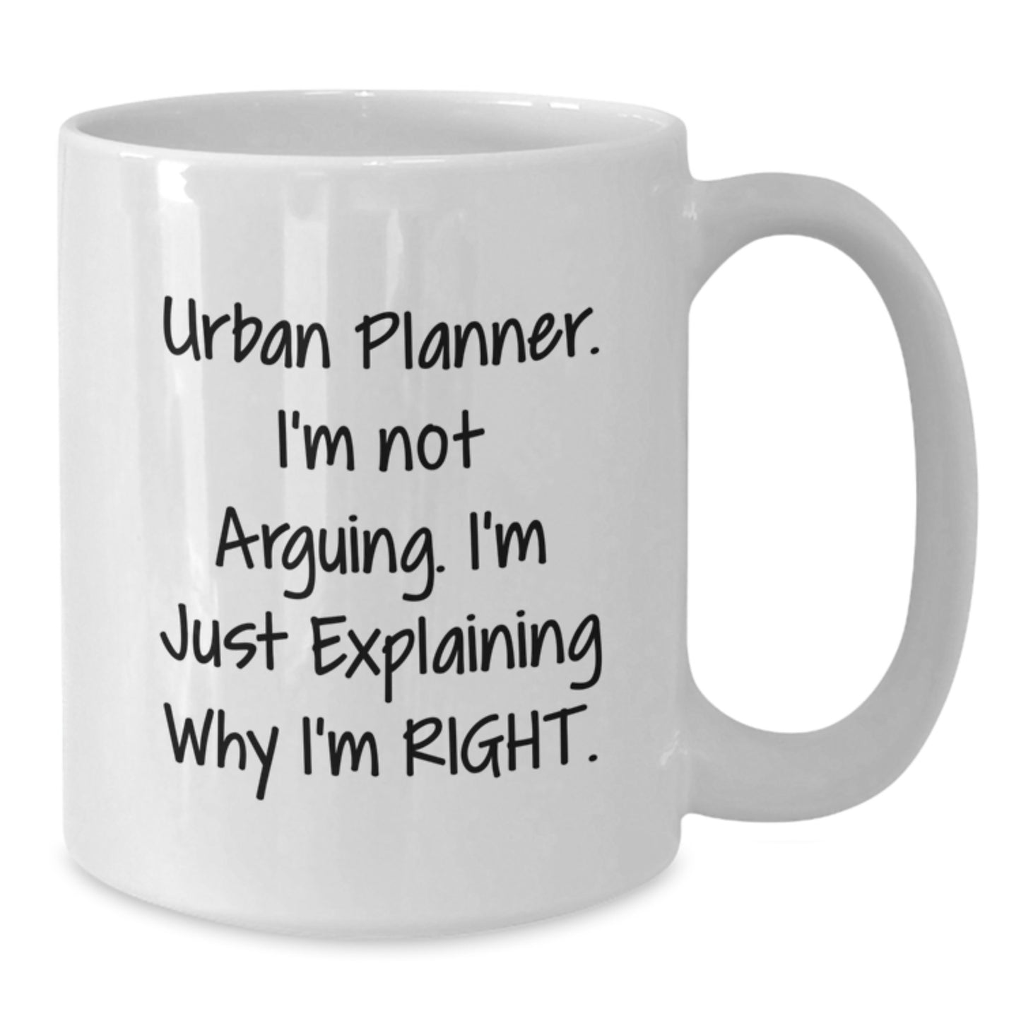Funny Urban Planner Gifts for Him, White Coffee Mug with Inspirational Quote, Perfect Graduation Unique Gift from Friends or Family - Additional