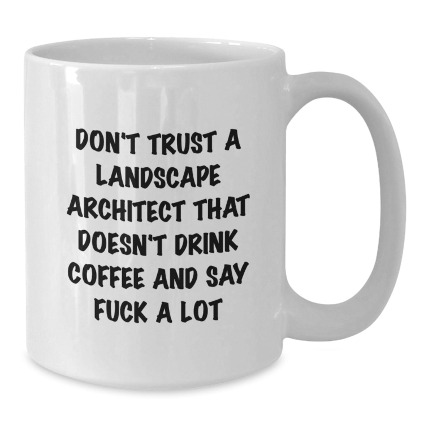 Landscape Architect Keepsake Mug for Him White Ceramic Birthday Gift - Additional