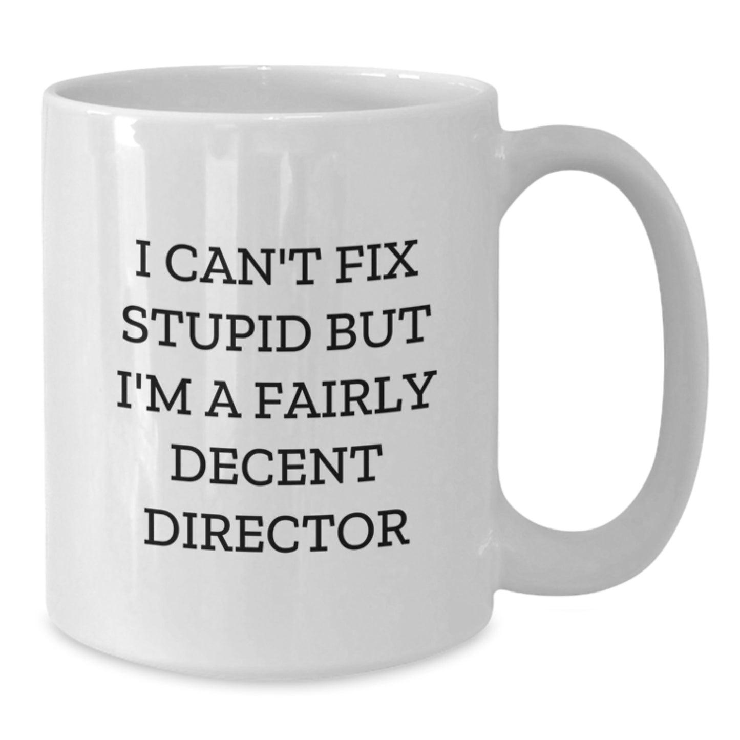Funny Director White Coffee Mug Gifts from Family to Director Friends for Christmas Unique Director - Additional