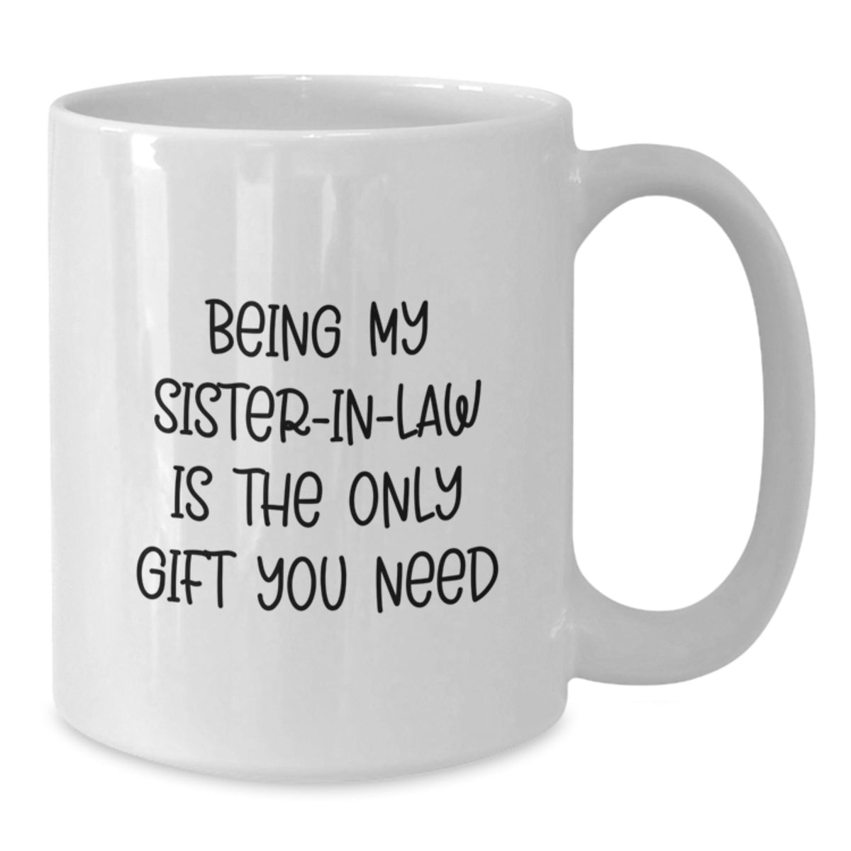 Sister-in-law Keepsake White Ceramic Coffee Mug Birthday Gift - Additional