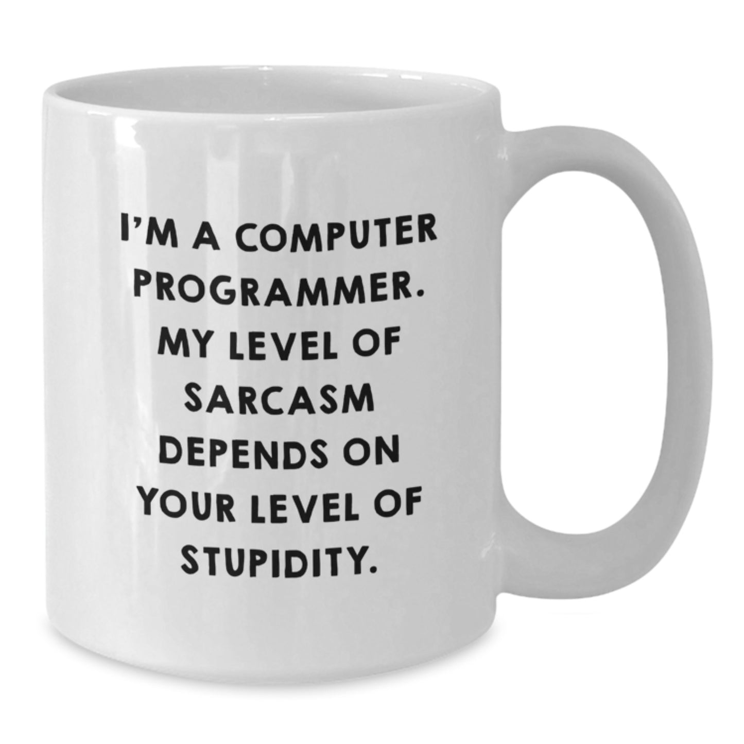 Funny Computer Programmer Gifts for Men from Friends, White Coffee Mug with Sassy Quote, Graduation Unique Gifts for Him - Additional