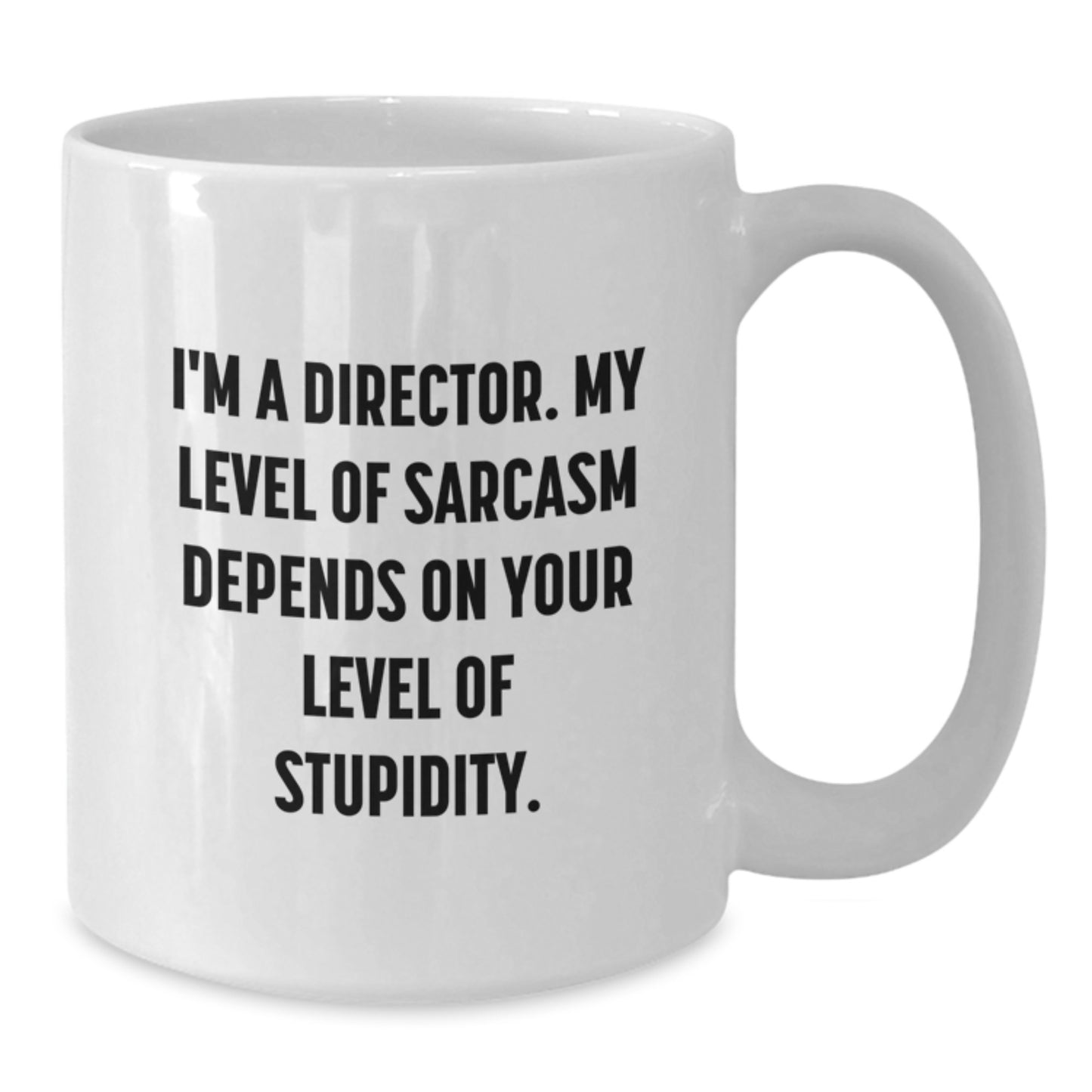 Funny Director Coffee Mug Gifts from Friends for Graduation Unique White Ceramic - Additional