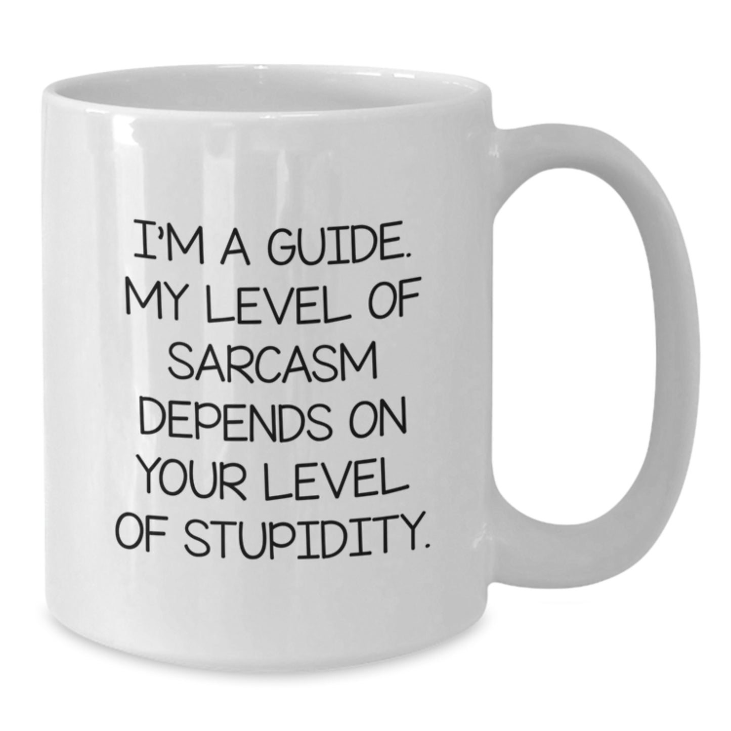 Funny Guide Gifts for Men from Friends - Inspirational White Coffee Mug for Graduation - Additional