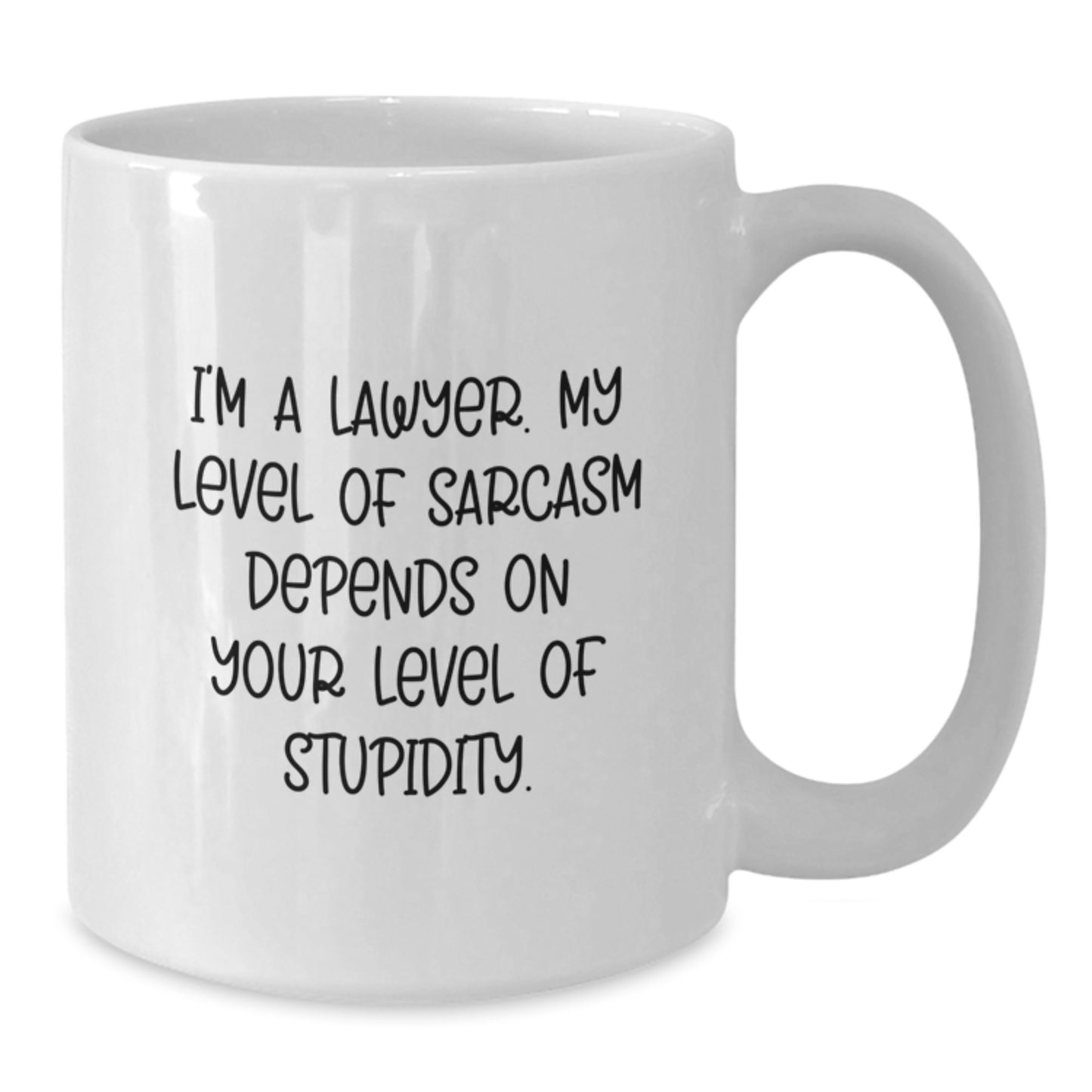 Lawyer Keepsake White Coffee Mug for Him Surprise Birthday Gift - Additional