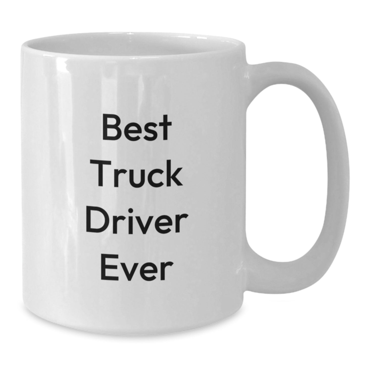 Funny Truck Driver Gifts for Men, White Coffee Mug from the Best, Best Truck Driver Ever Quote, Christmas Unique - Additional