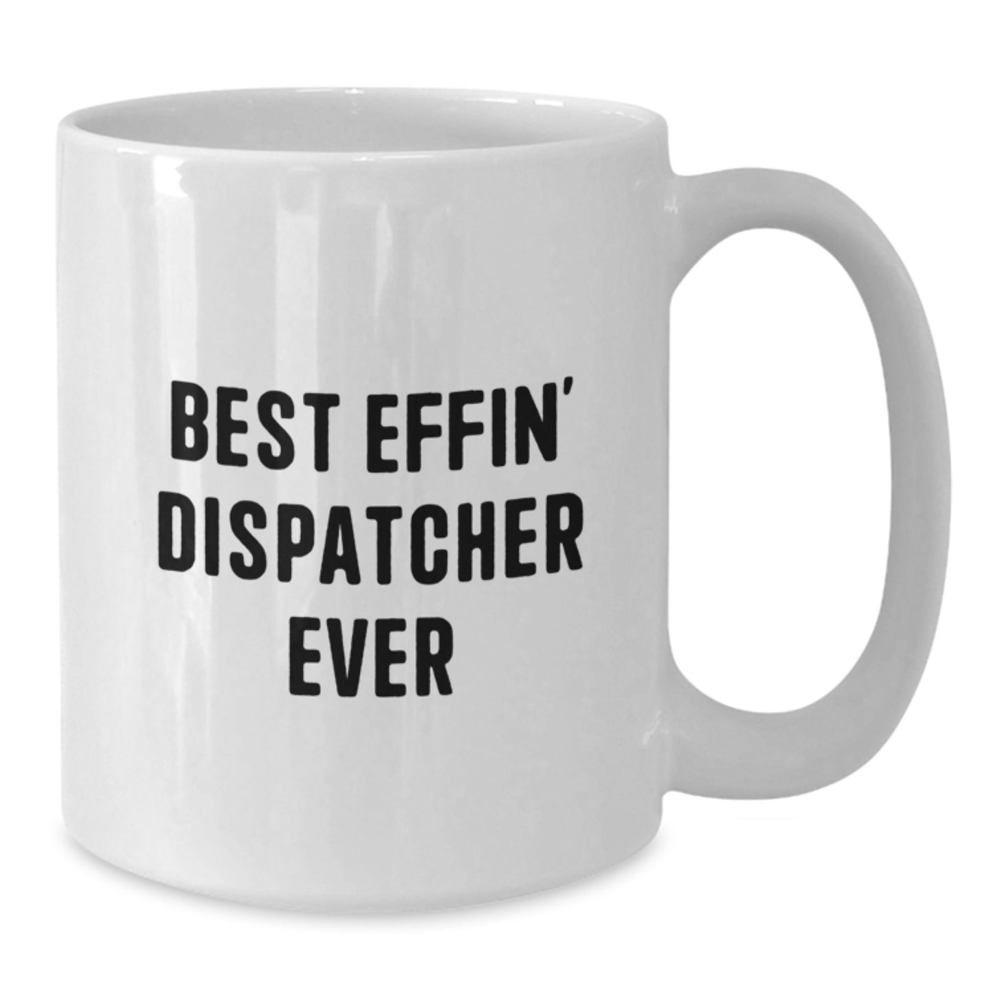 Dispatcher Keepsake White Coffee Mug for Him Birthday Gift - Additional