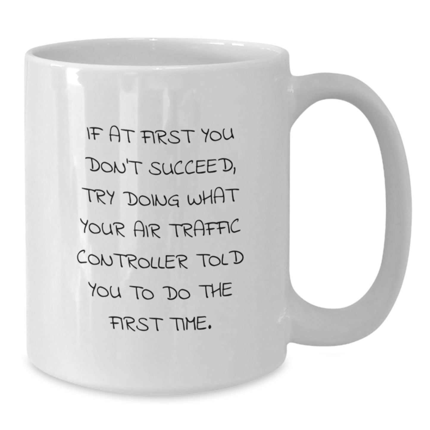 Air Traffic Controller Keepsake White Coffee Mug for Him Birthday Gift - Additional