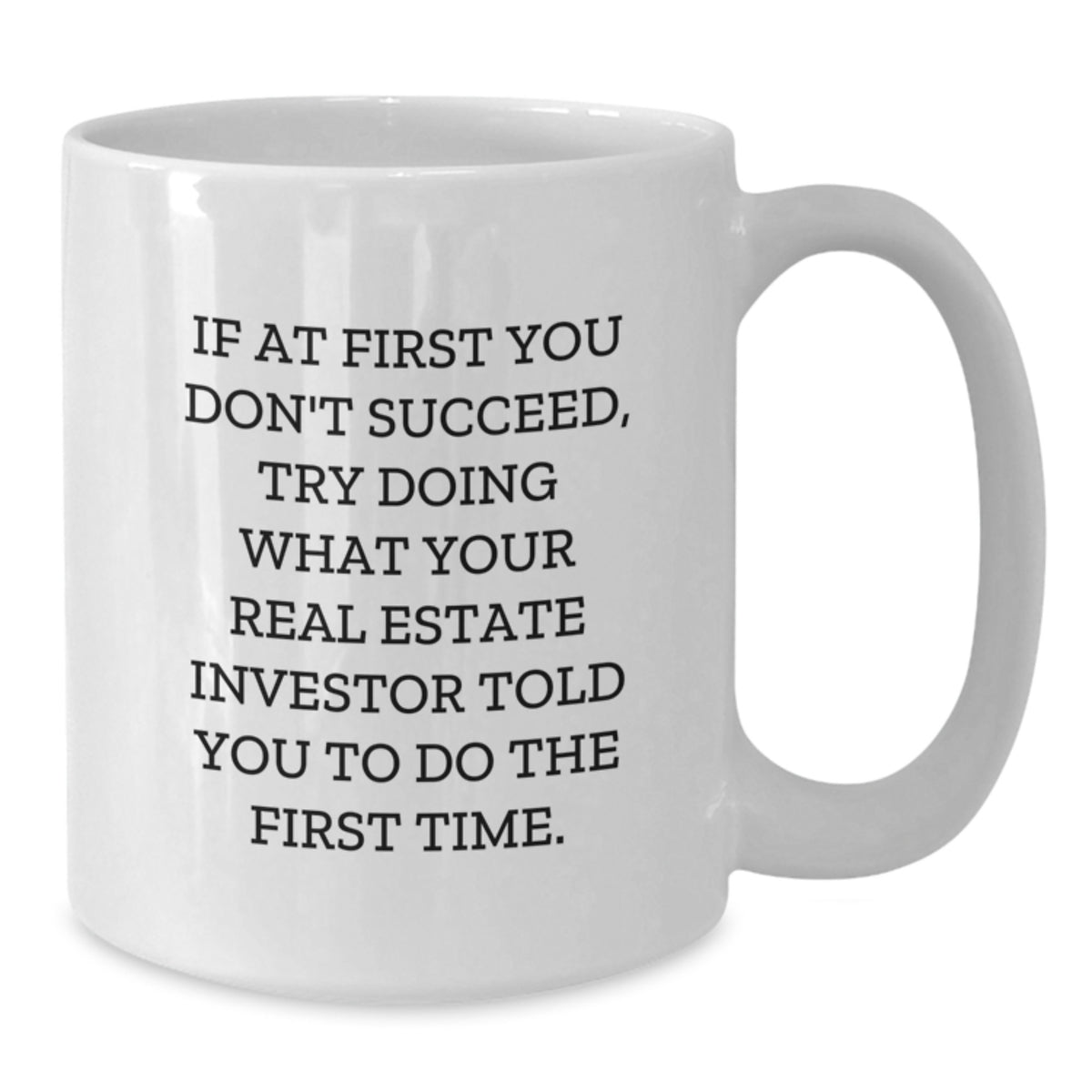 Real Estate Investor Keepsake White Coffee Mug Ceramic Birthday Gift - Additional