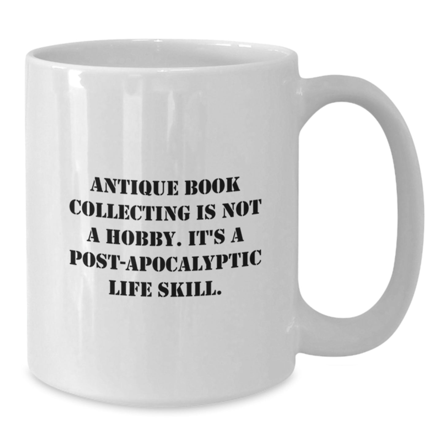 Antique Book Collecting Keepsake Mug for Him Birthday Gift - Additional