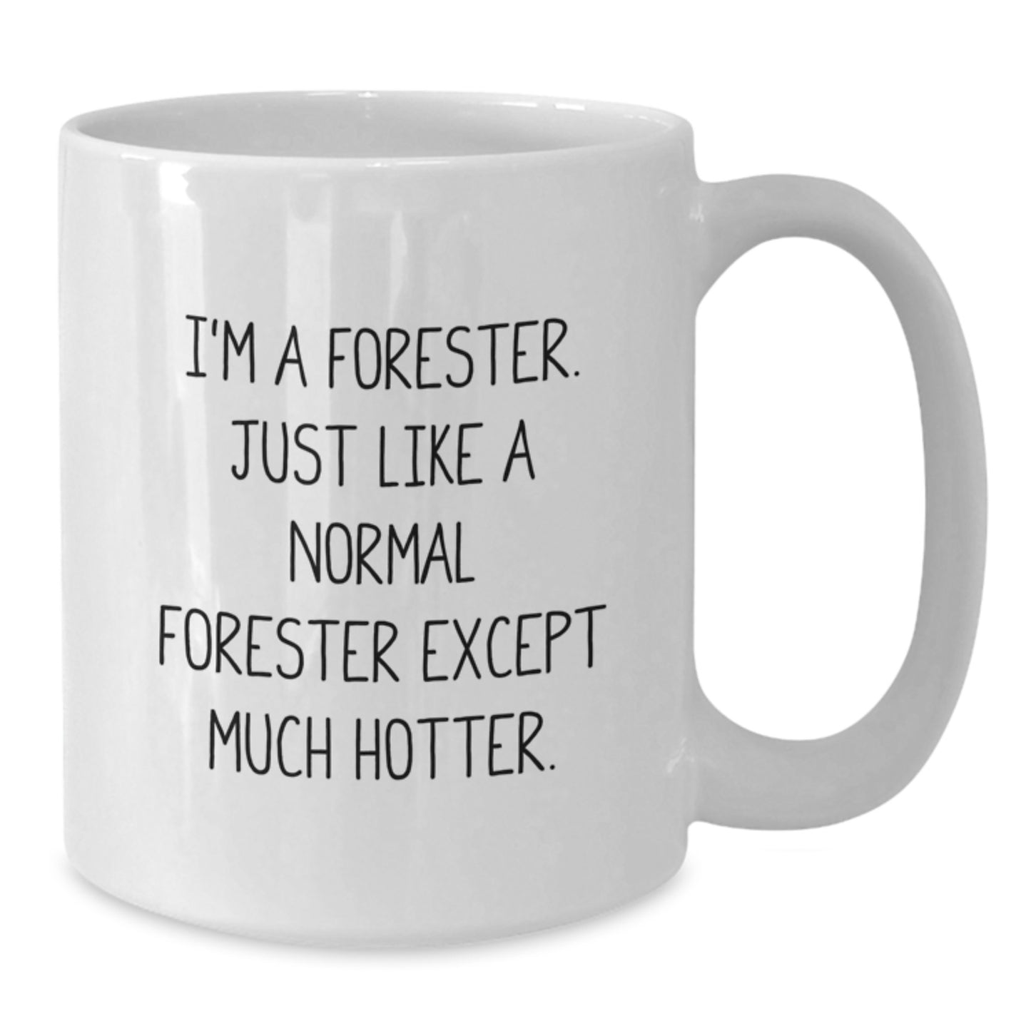 Funny Forester Gifts, White Coffee Mug, Gifts from Family to Forester, Perfect Unique Gift for Forester on Father's Day - Additional