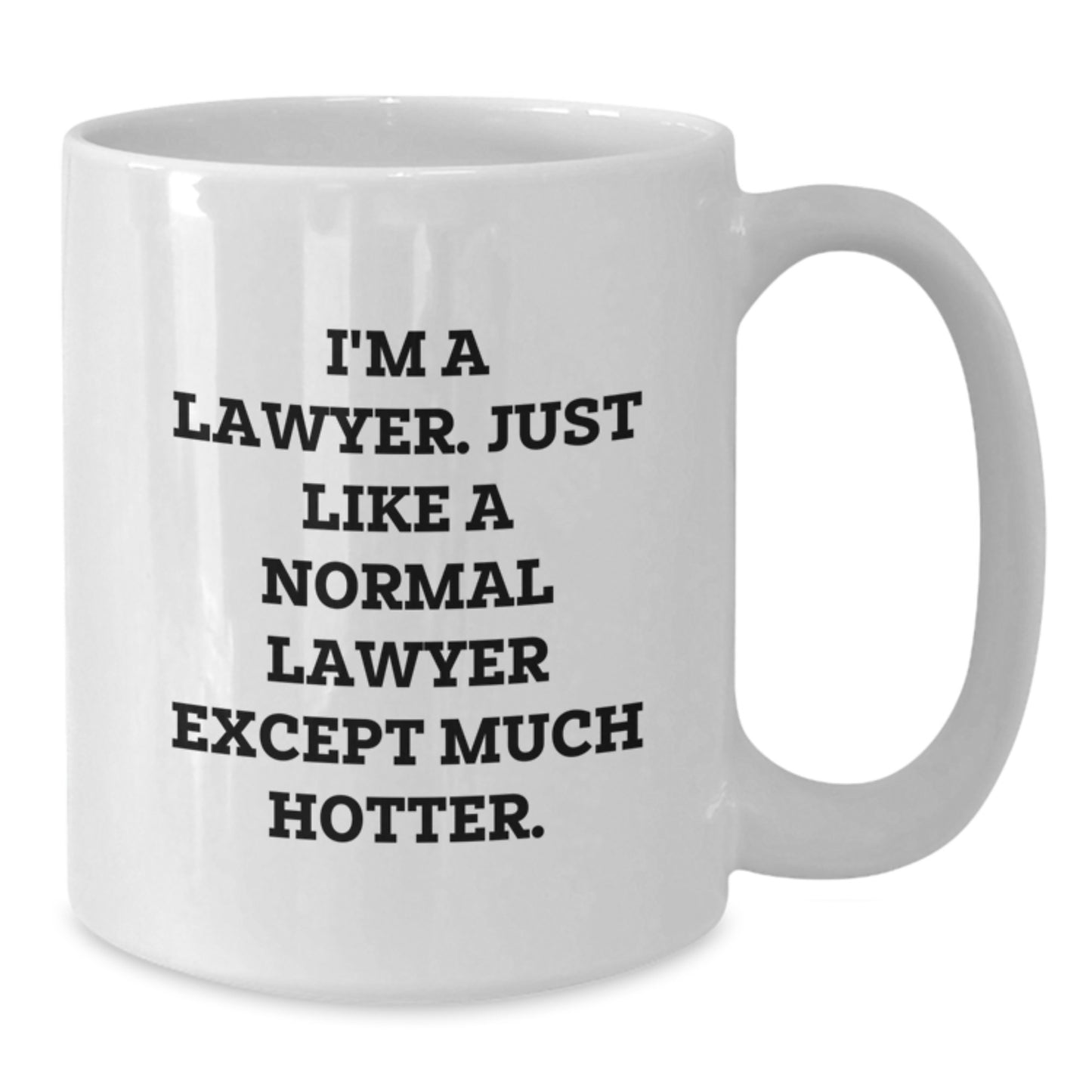 Funny Lawyer Gifts Lawyer White Coffee Mug For Valentine's Unique Gifts from Friends to Lawyer Men - Additional
