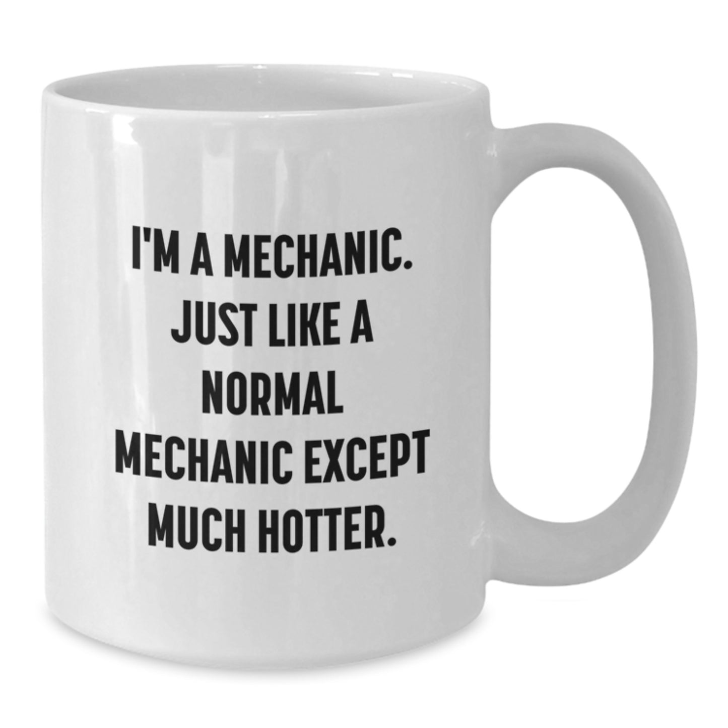 Funny Mechanic Gifts, White Coffee Mugs for Mechanic Friends, Unique Christmas Unique Gifts from Men - Additional