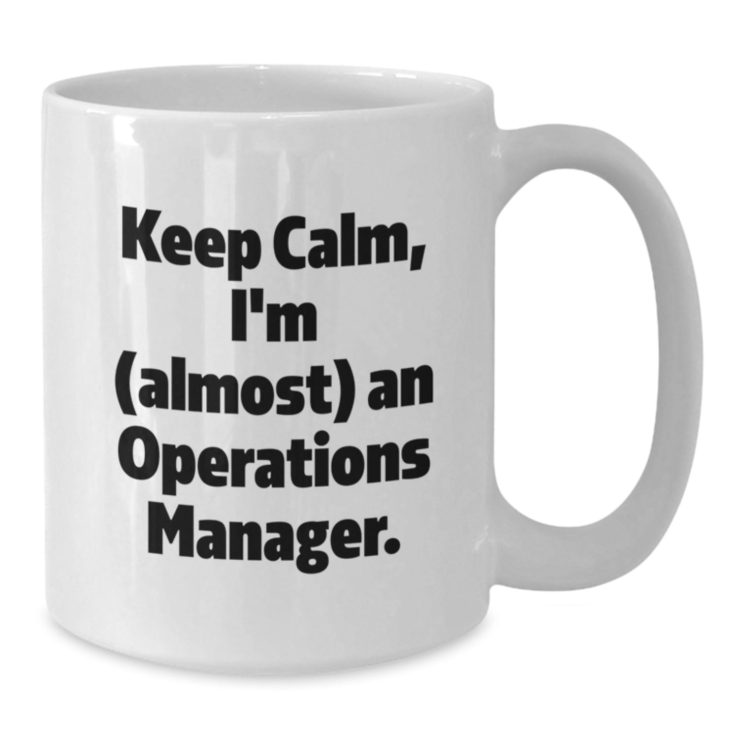 Operations Manager Keepsake White Coffee Mug for Him Birthday Gift - Additional