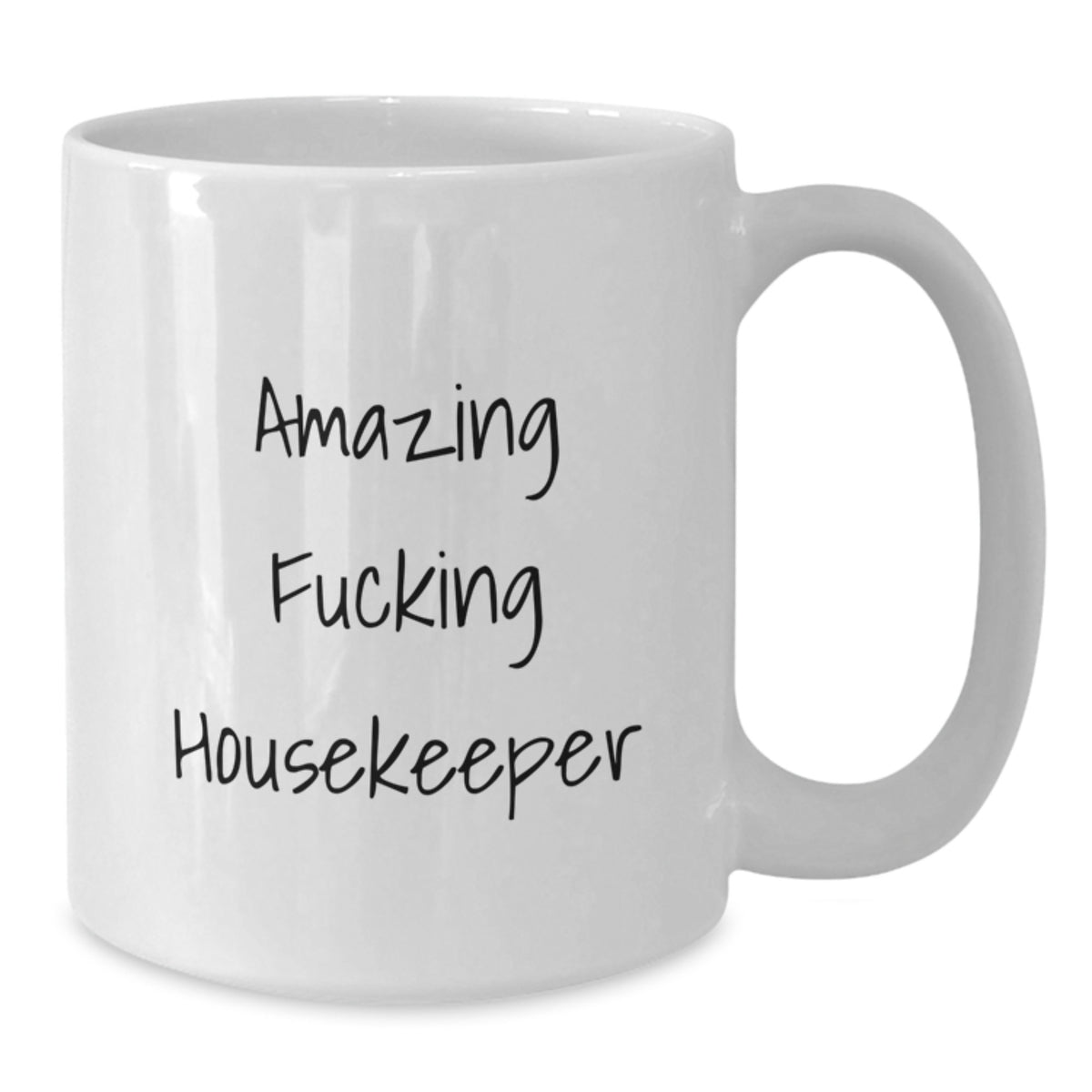 Housekeeper Gift A Witty Keepsake Mug for Him - Amazing Fucking - Additional