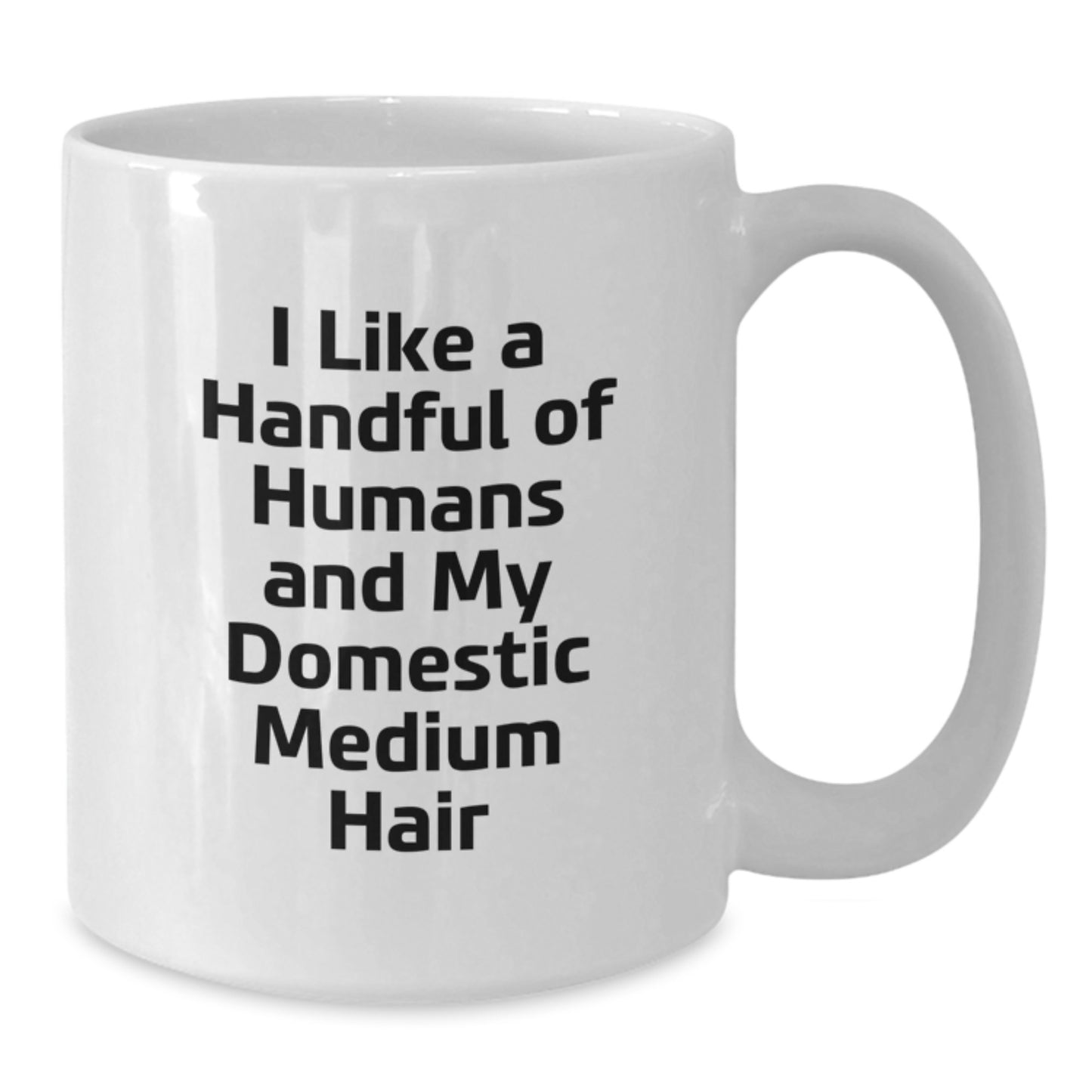 Funny Domestic Medium Hair White Coffee Mugs Gifts from Men to Friends and Family for Christmas Unique Presents - Additional