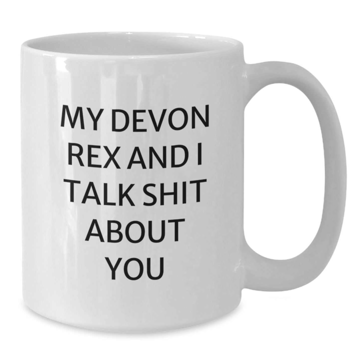 Devon Rex Cat Lovers Funny White Coffee Mugs Gifts from Family and Friends for Christmas Unique Presents - Additional