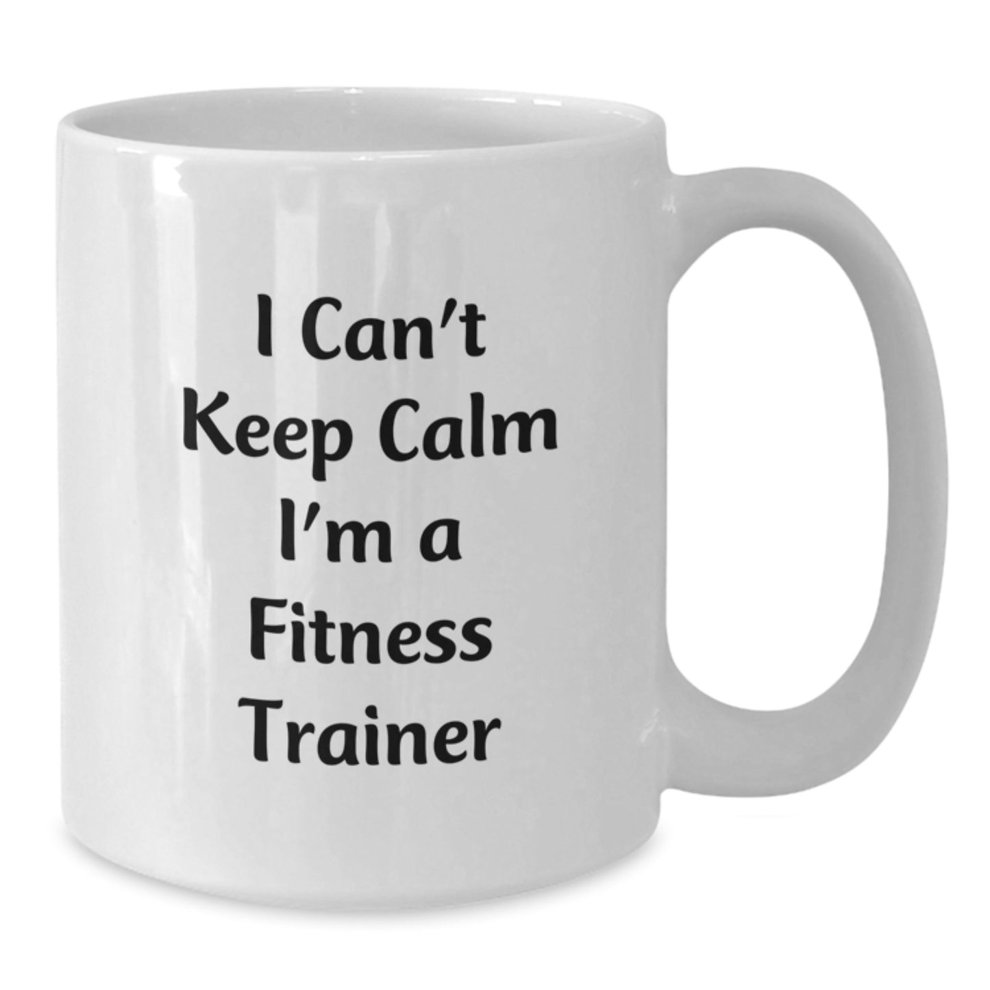 Funny Fitness Trainer Gifts for Men - I'm A Fitness Trainer White Coffee Mug for Christmas Unique Gifts from Friends - Additional