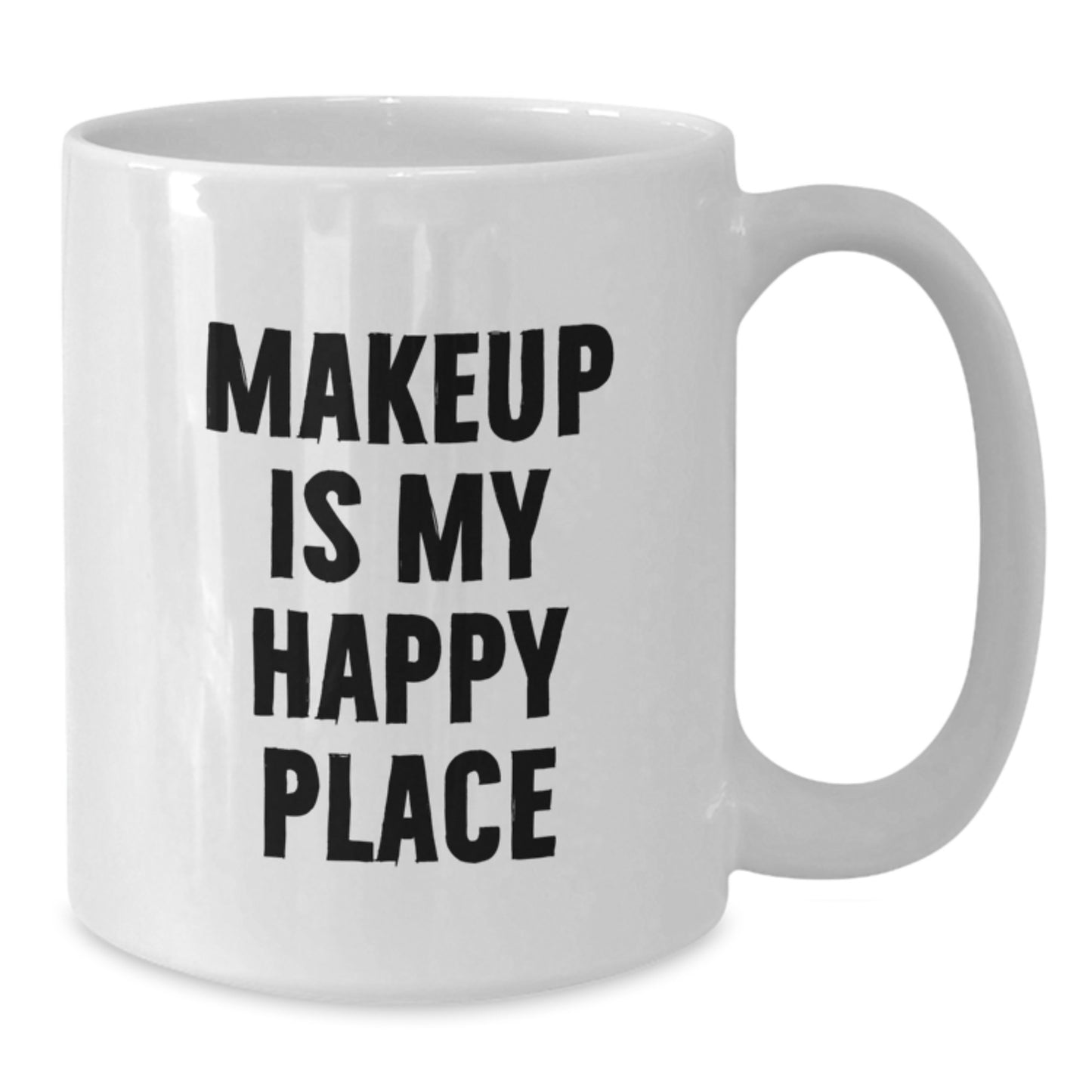 Makeup Lovers Gifts from Friends for Women, Funny White Coffee Mug for Christmas Unique Presents - Additional