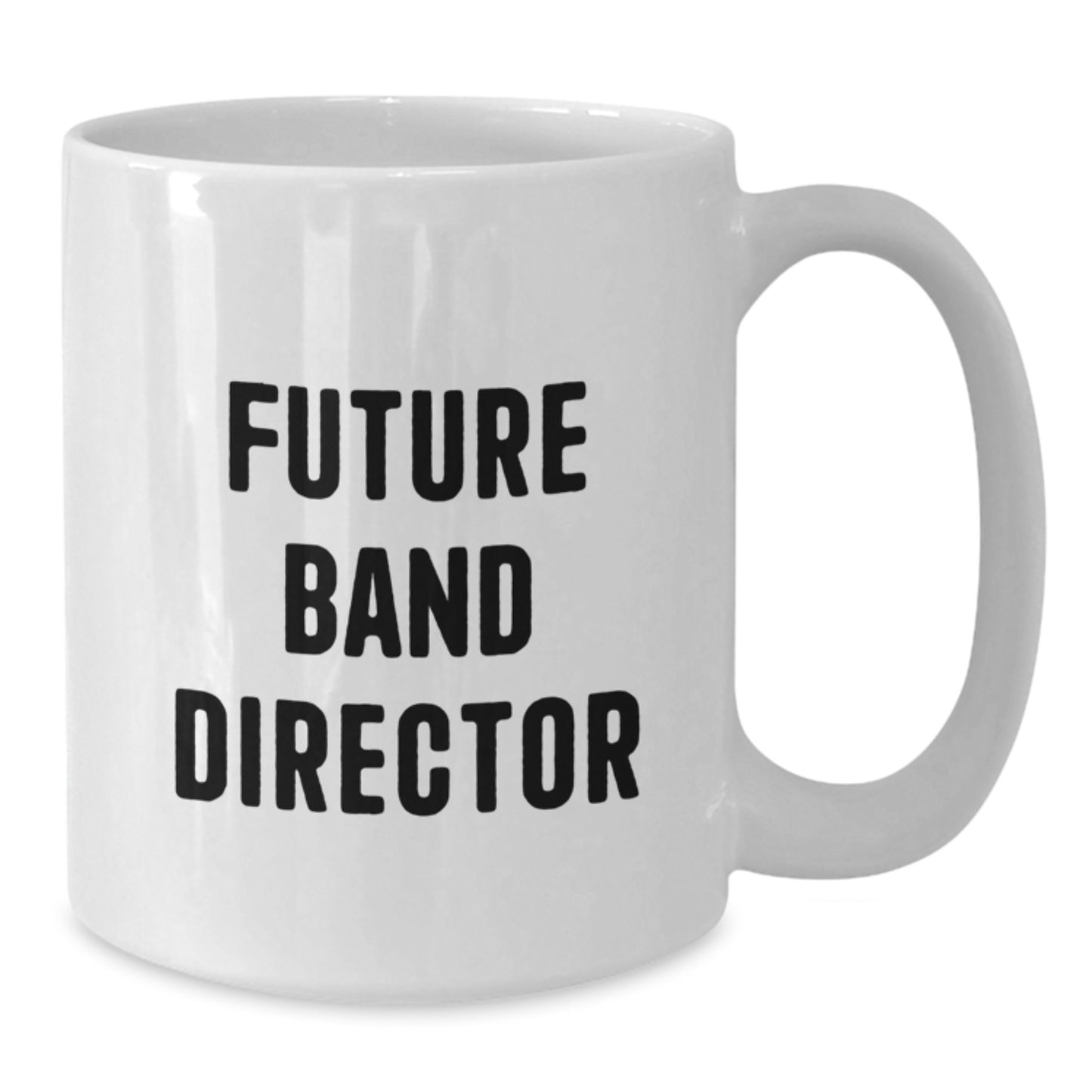 Funny Future Band Director Gifts from Friends, 'You're the Maestro', White Coffee Mug for Band Director Graduation - Additional