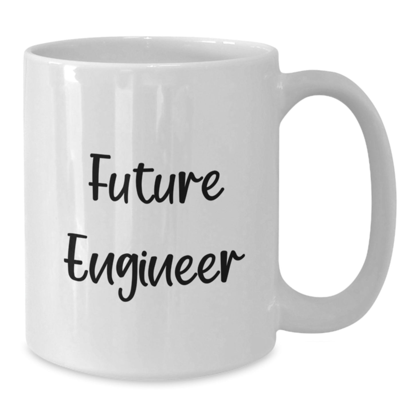 Funny Engineer Gifts for Men, Future Engineer White Coffee Mug, Birthday Unique Gifts from Friends, Inspirational Quote for Him - Additional