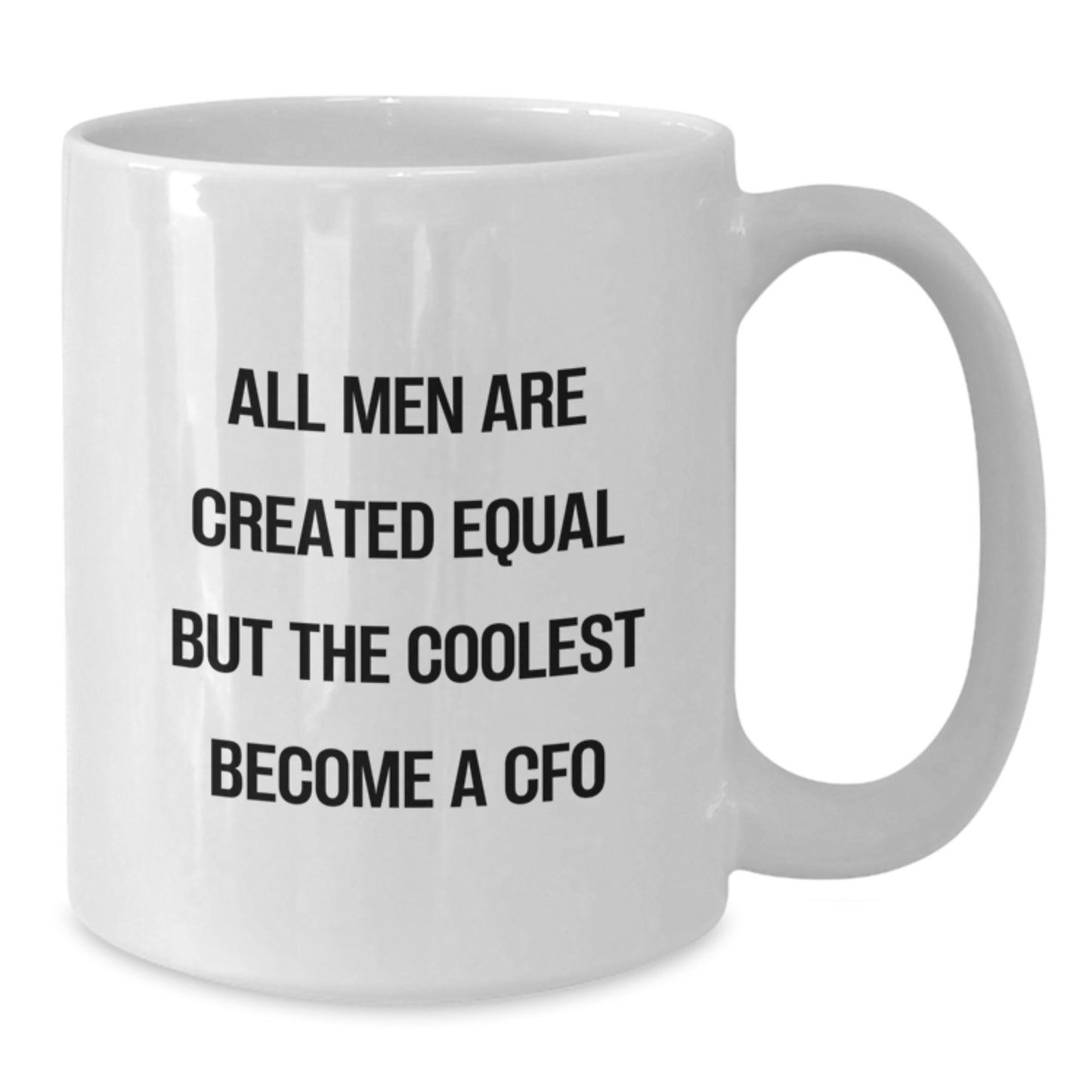 Cfo Keepsake White Ceramic 11oz Coffee Mug for Him Graduation Gift - Additional
