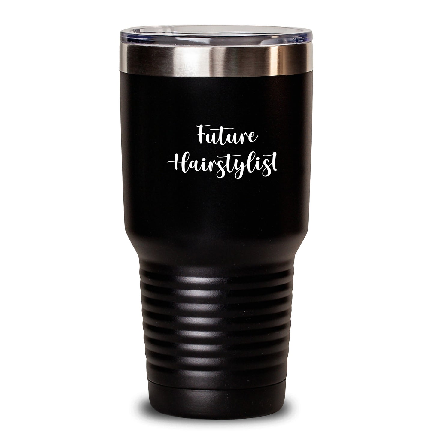 Funny Hairstylist Gifts from Friends to Future Hairstylist Birthday Unique Tumblers, 'You're the Cut', Stainless Steel with Powder Coating, 20oz or 30oz - Main