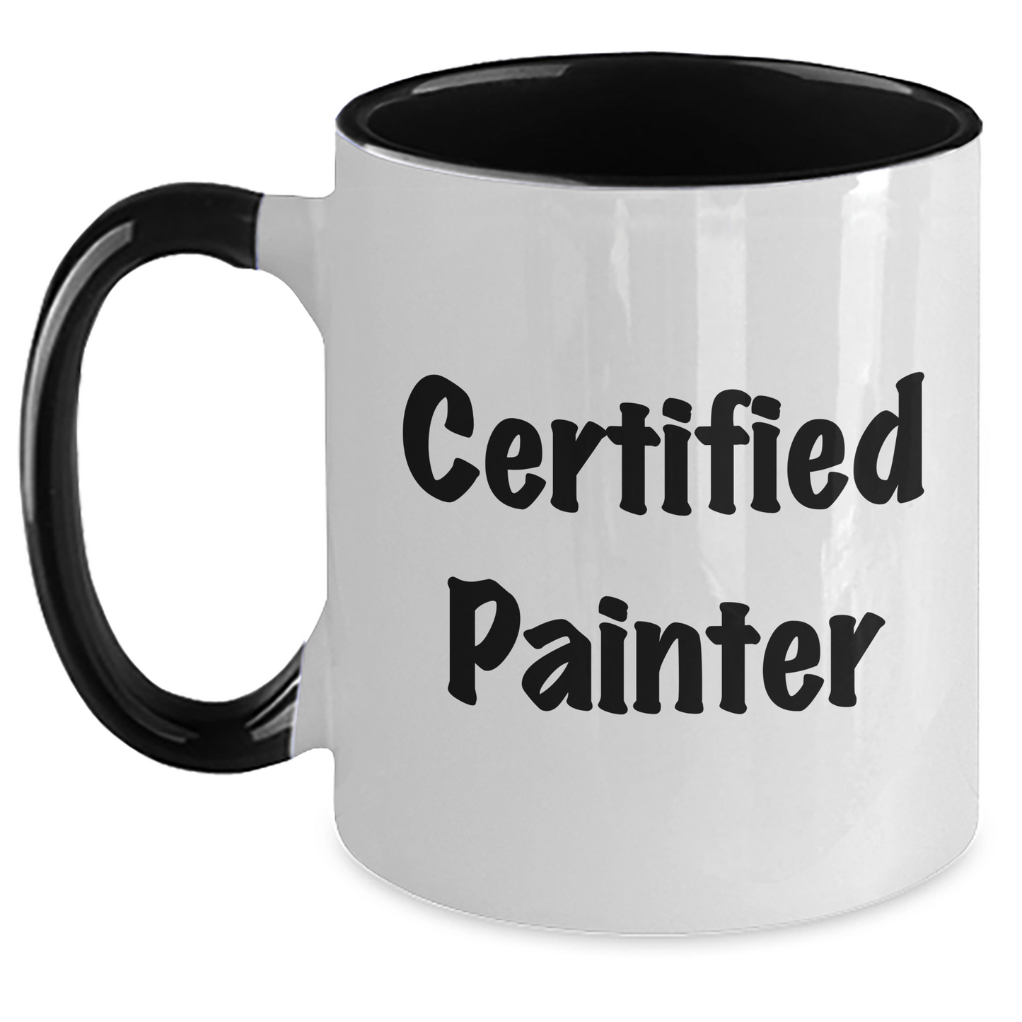 Funny Painter Gifts from Friends, Cute Graduation Two Tone Coffee Mugs for Painter, 'You're a Masterpiece' Quote, Gifts for Painter - Main