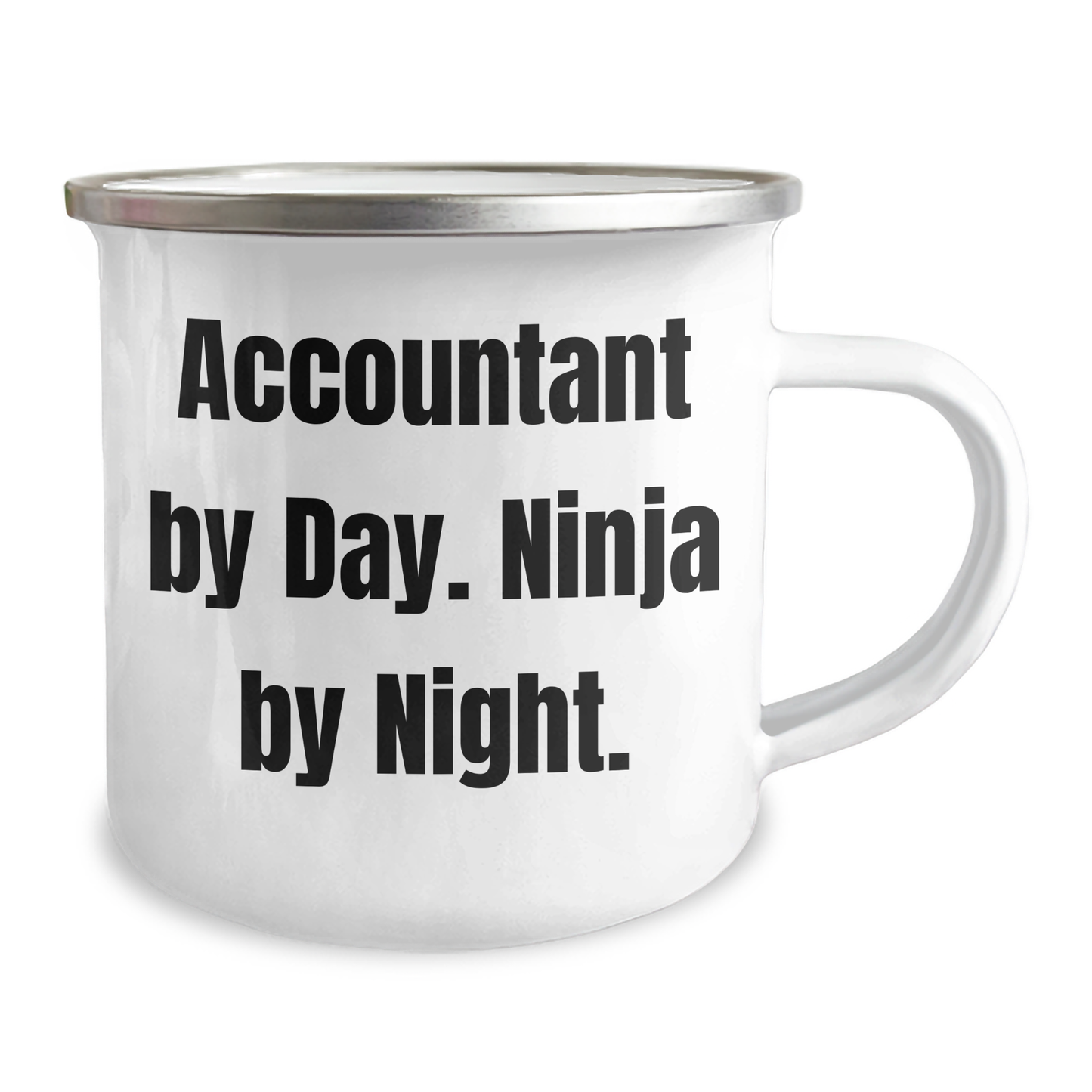 Accountant By Day, Ninja By Night, Funny Camping Mug Gifts for Accountant Men on Father's Day, Gifts from Family - Image 2