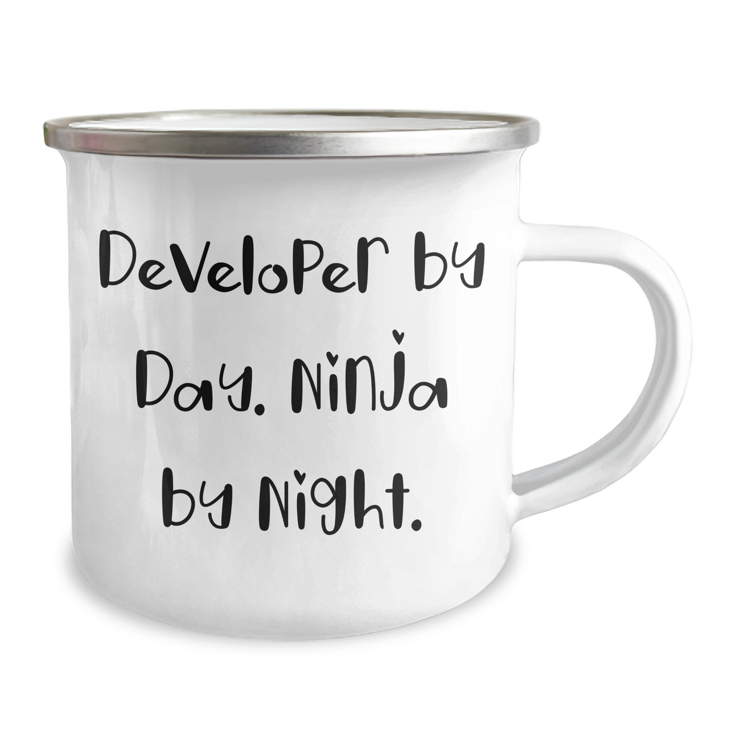 Developer Gifts by Day, Ninja Mugs by Night, Funny Camping Mug for Father's Day, Gifts from Men to Developer, Unique Gifts for Him - Image 2