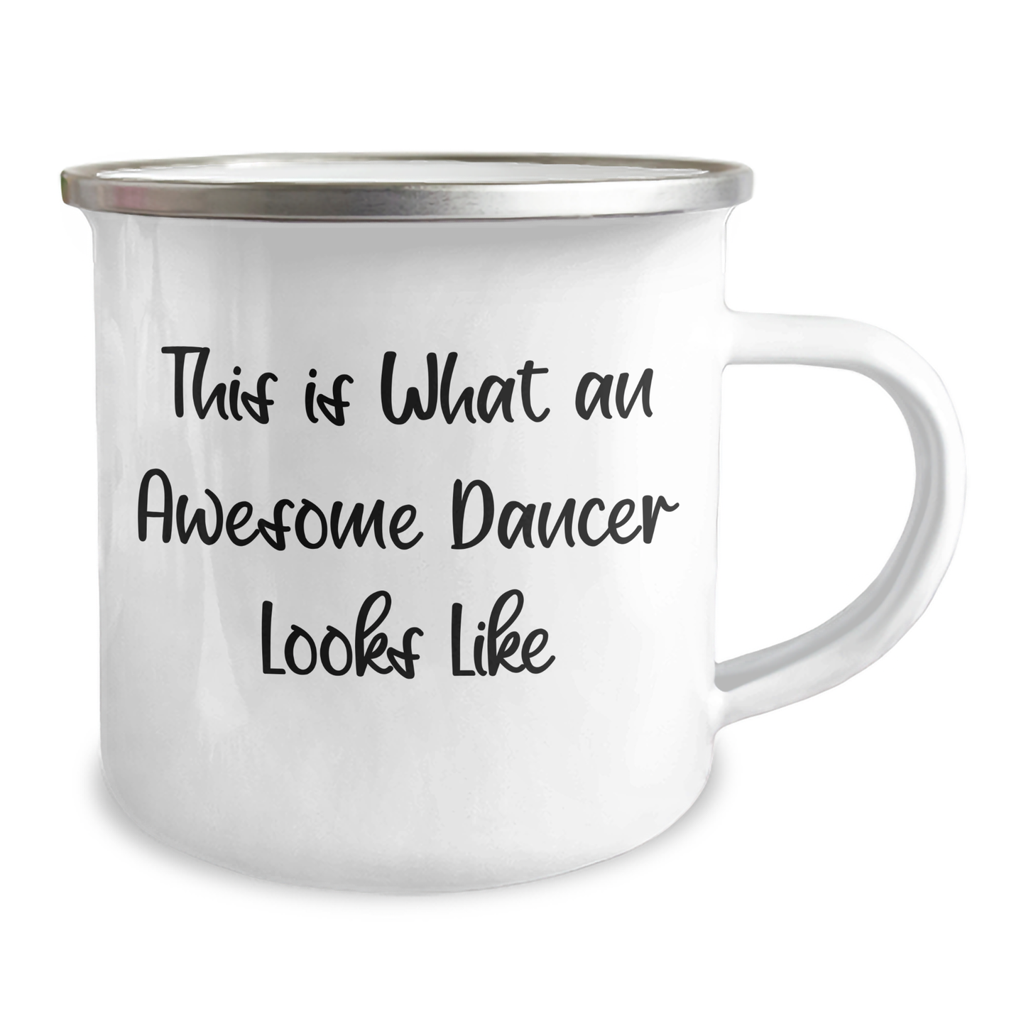 Funny Dancer Gifts from Friends for Awesome Dancers on Graduation, Dancer Camping Mug, This Is What An Awesome Dancer Looks Like - Image 2