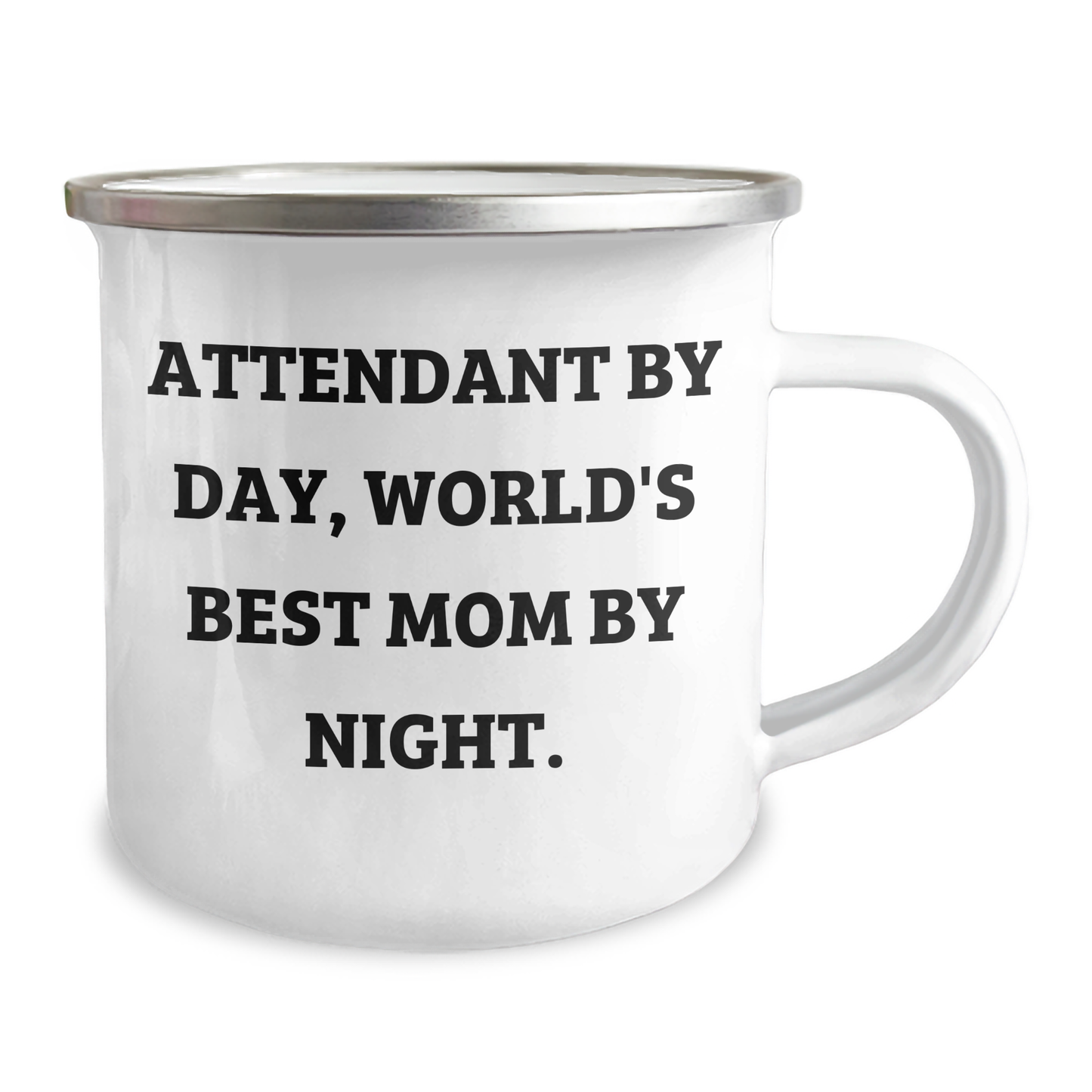 Attendant's Funny Mug for Camping, Gifts from Friends, Unique Graduation Gifts for Attendant - Image 2