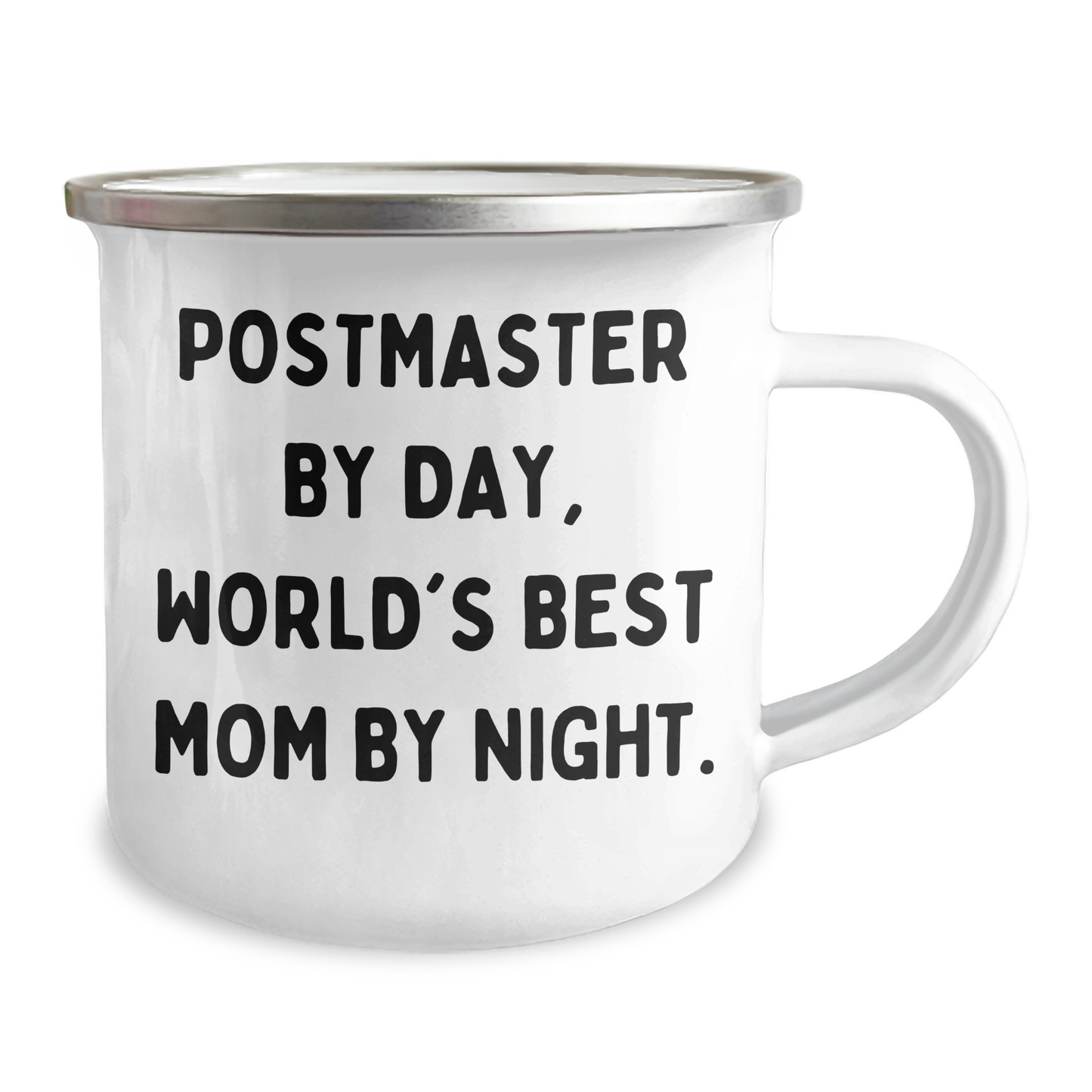 Postmaster By Day, World's Best Mom By Night - Funny Camping Mug Gifts for Postmaster from Family - Unique Father's Day Unique Gifts for Men - Image 2
