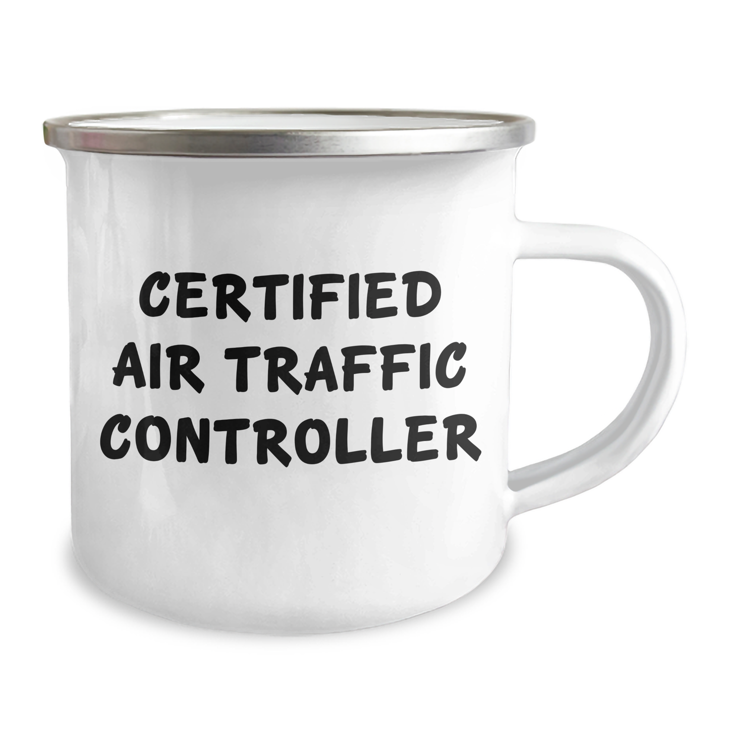 Air Traffic Controller Gifts from Friends, Certified Funny Air Traffic Controller Quote, Camping Mug for Graduation Unique Gifts - Image 2