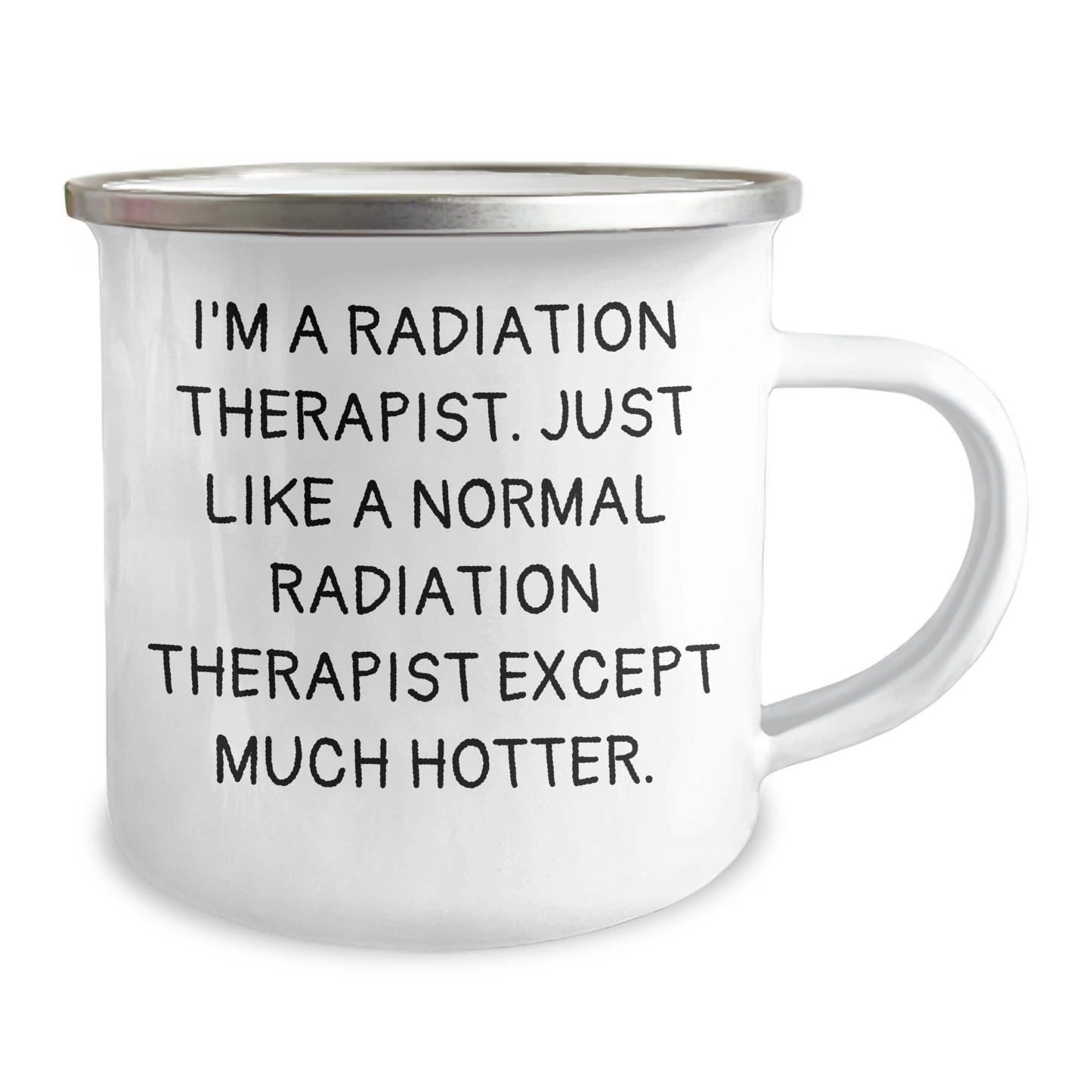 Radiation Therapist Gifts from Friends, Unique Graduation Mug, I'm A Radiation Therapist, Camping Mug for Men, Women, Coworkers, Family - Image 2