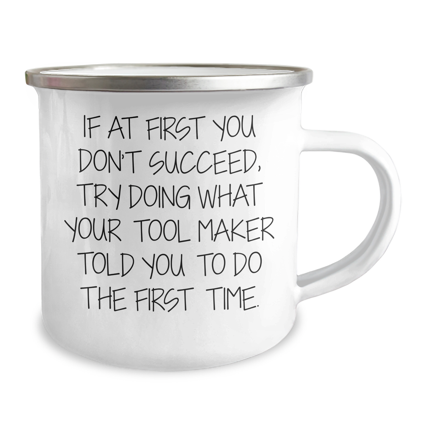 Funny Tool Maker Gifts for Men from Tool Makers - Camping Mug with Inspirational Quote, Unique Graduation Gift for Friends, Coworkers, Family - Image 2