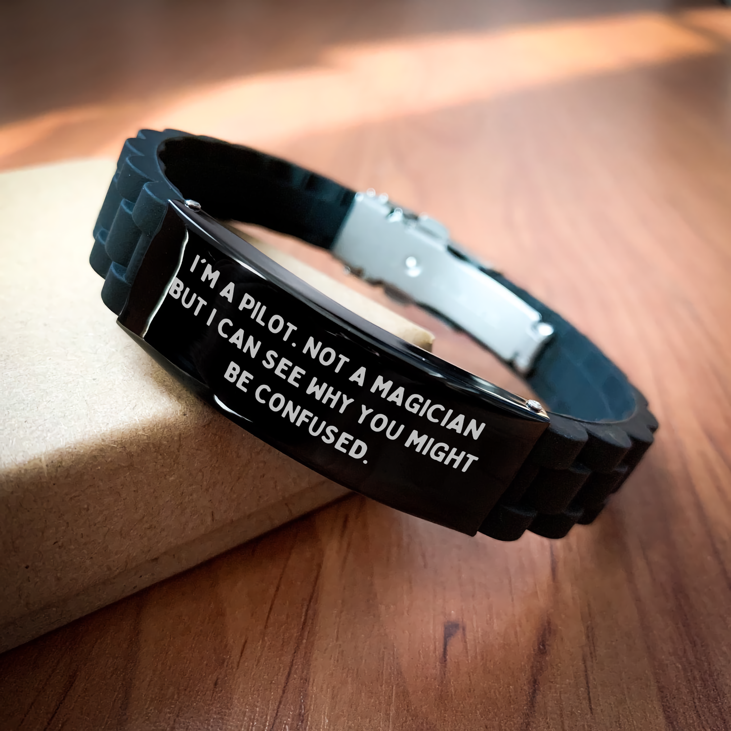 Pilot Gifts from Friends - I'm A Pilot. Not A Magician But I Can See Why You Might Be Confused. - Unique Graduation Gifts for Pilot Men - Image 2