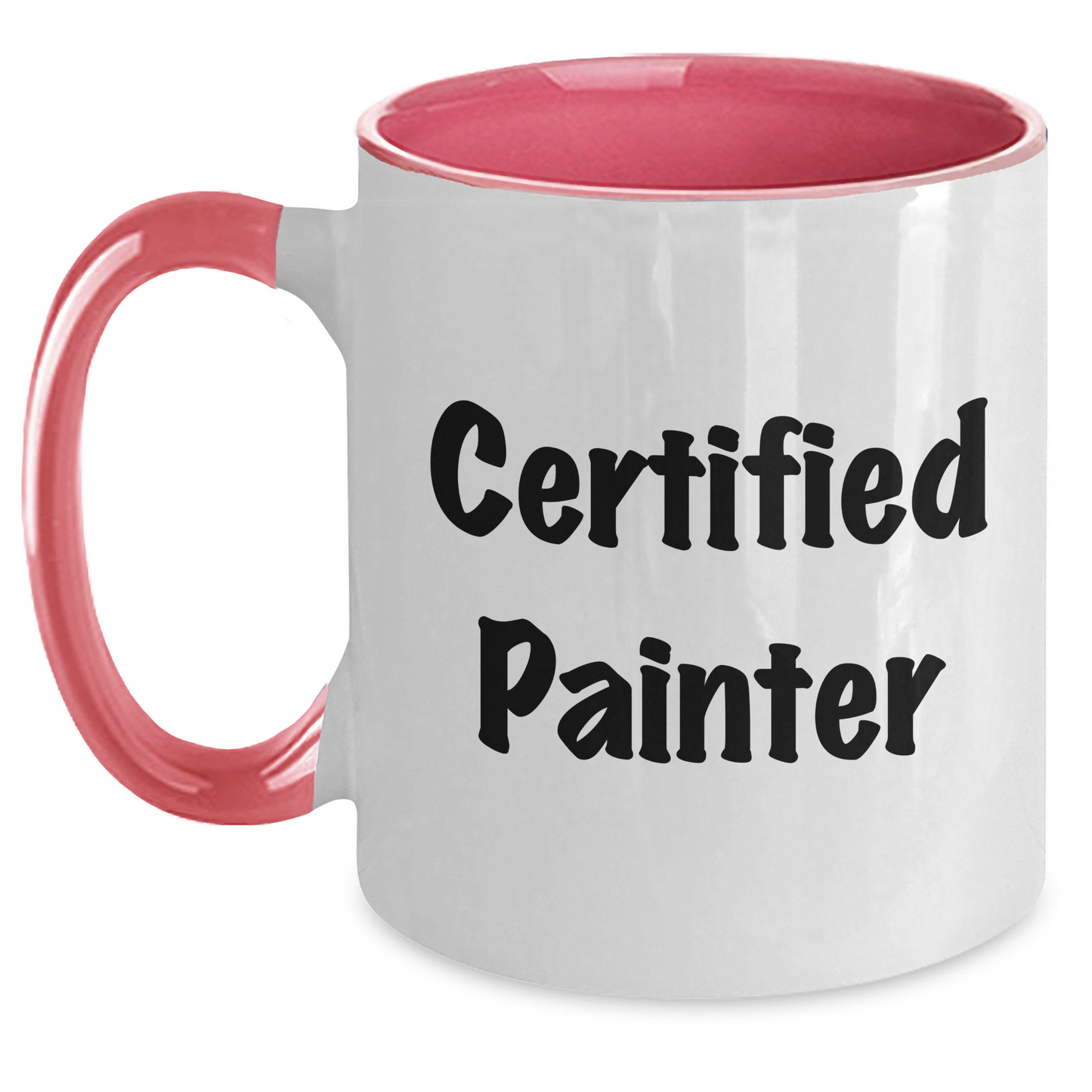 Funny Painter Gifts from Friends, Cute Graduation Two Tone Coffee Mugs for Painter, 'You're a Masterpiece' Quote, Gifts for Painter - Main