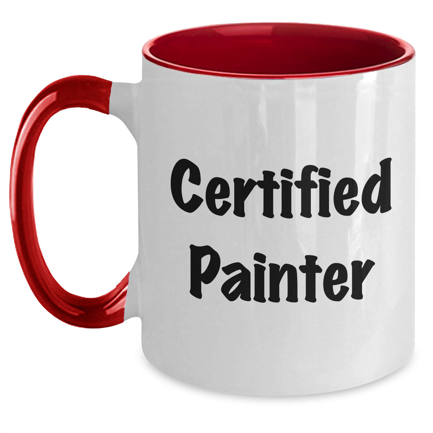 Funny Painter Gifts from Friends, Cute Graduation Two Tone Coffee Mugs for Painter, 'You're a Masterpiece' Quote, Gifts for Painter - Main