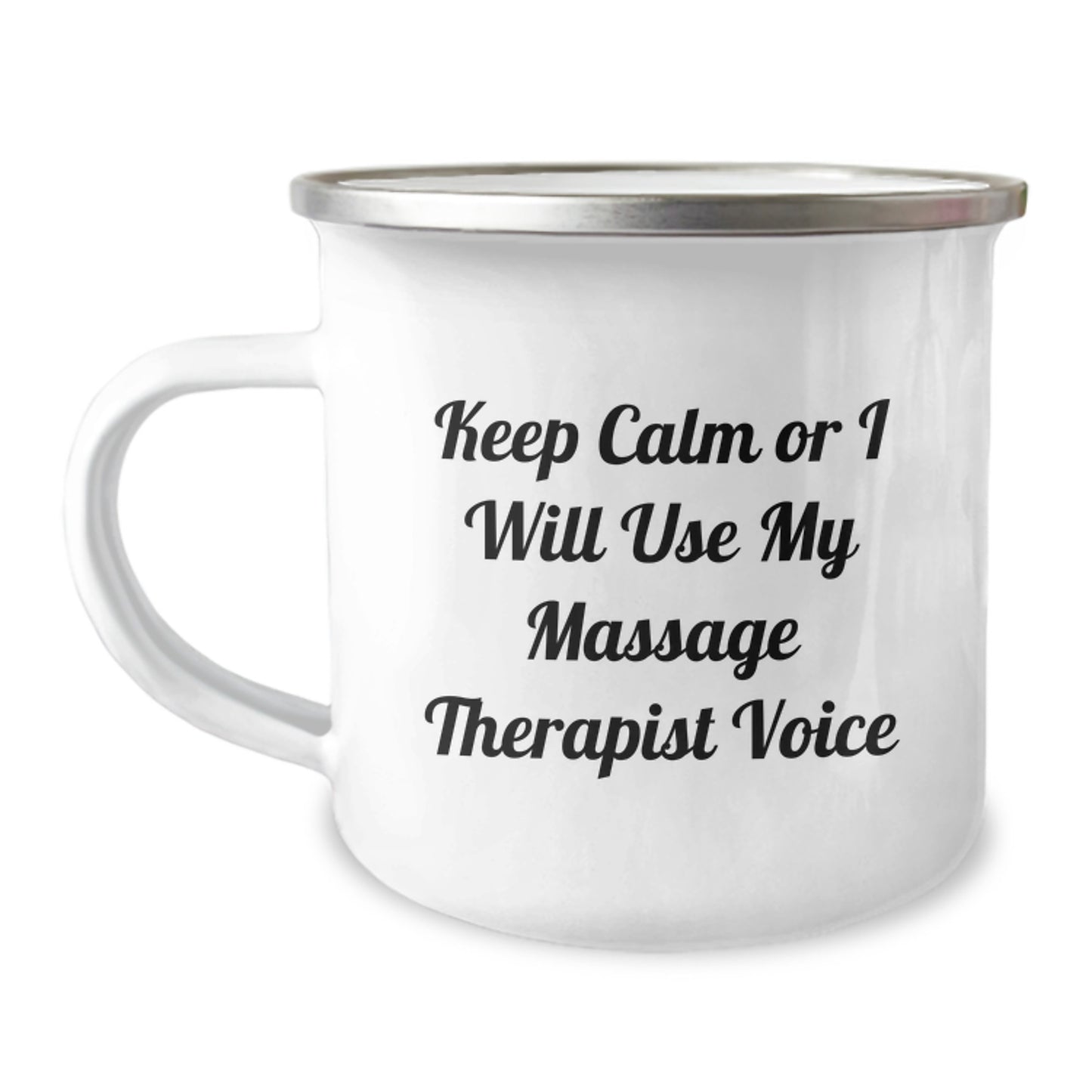 Massage Therapist Humor Funny Camping Mug Gifts from Men to Friends for Christmas - Image 1