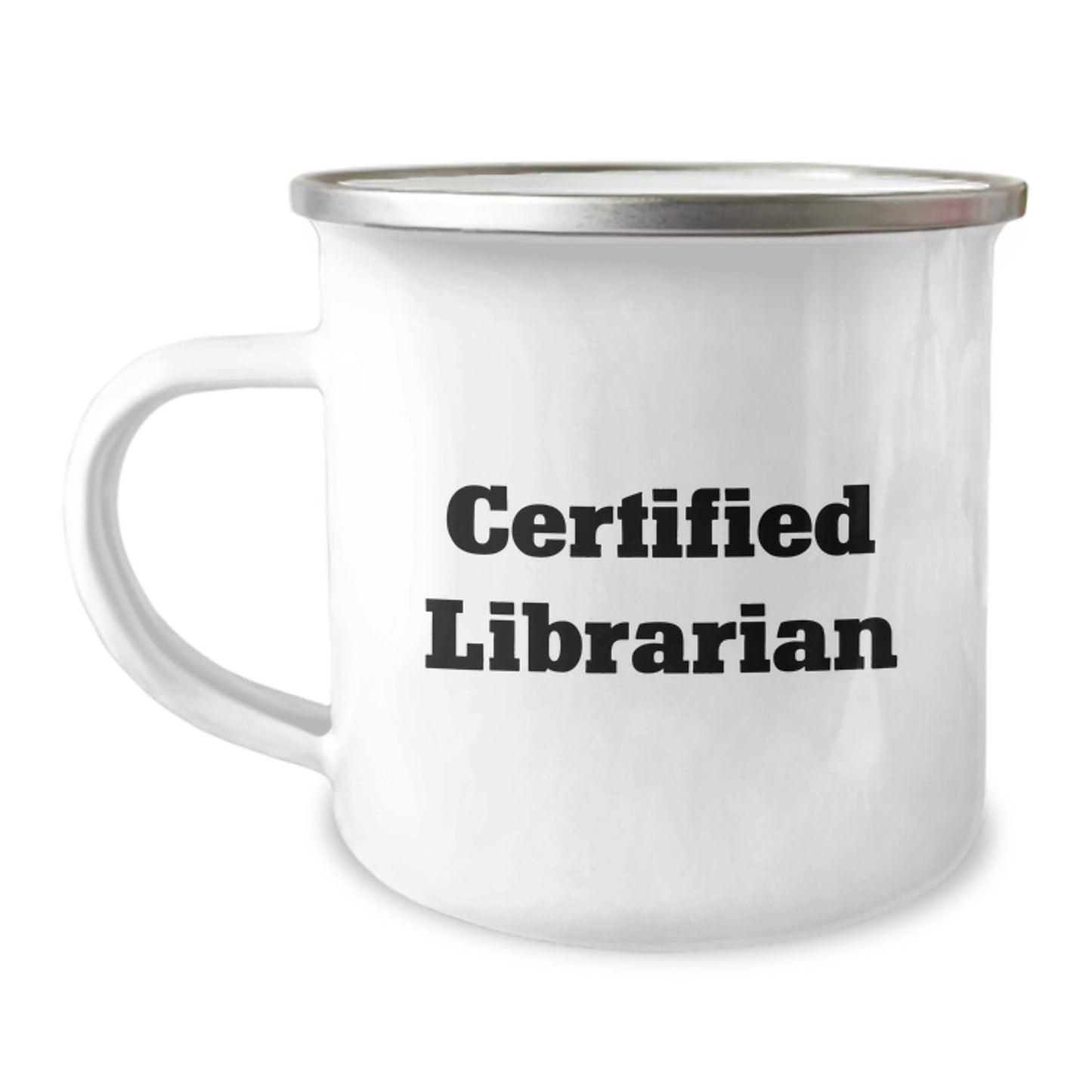 Librarian Gift Ideas Funny Quote, Camping Mug for Birthday, Gifts from Friends to Librarian, Funny Librarian Mug, Librarian Appreciation Gift - Image 1