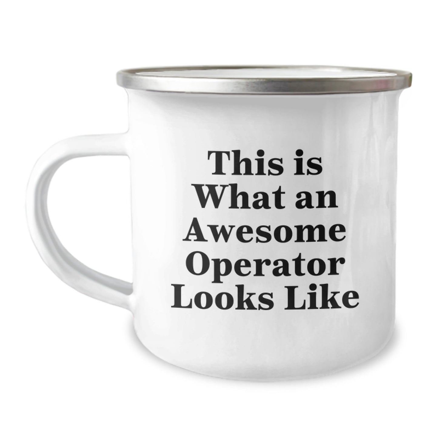 Operator Humor Gifts from Friends, Funny Camping Mug for Operator, 'This Is What An Awesome Operator Looks Like' Quote, Unique Graduation Gifts - Image 1