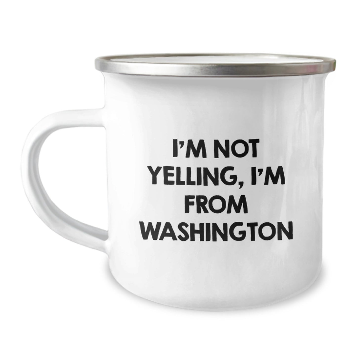 Washington State of Mind, Funny Camping Mug, Gifts from Family, Birthday Unique Gifts for Him, Her, Friends, or Coworkers - Image 1