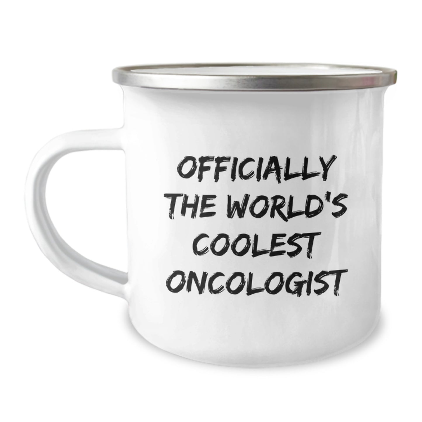 Gifts for Oncologist, Funny Quote, Camping Mug for Graduation, Gifts from Family, Officially The World's Coolest Oncologist - Image 1
