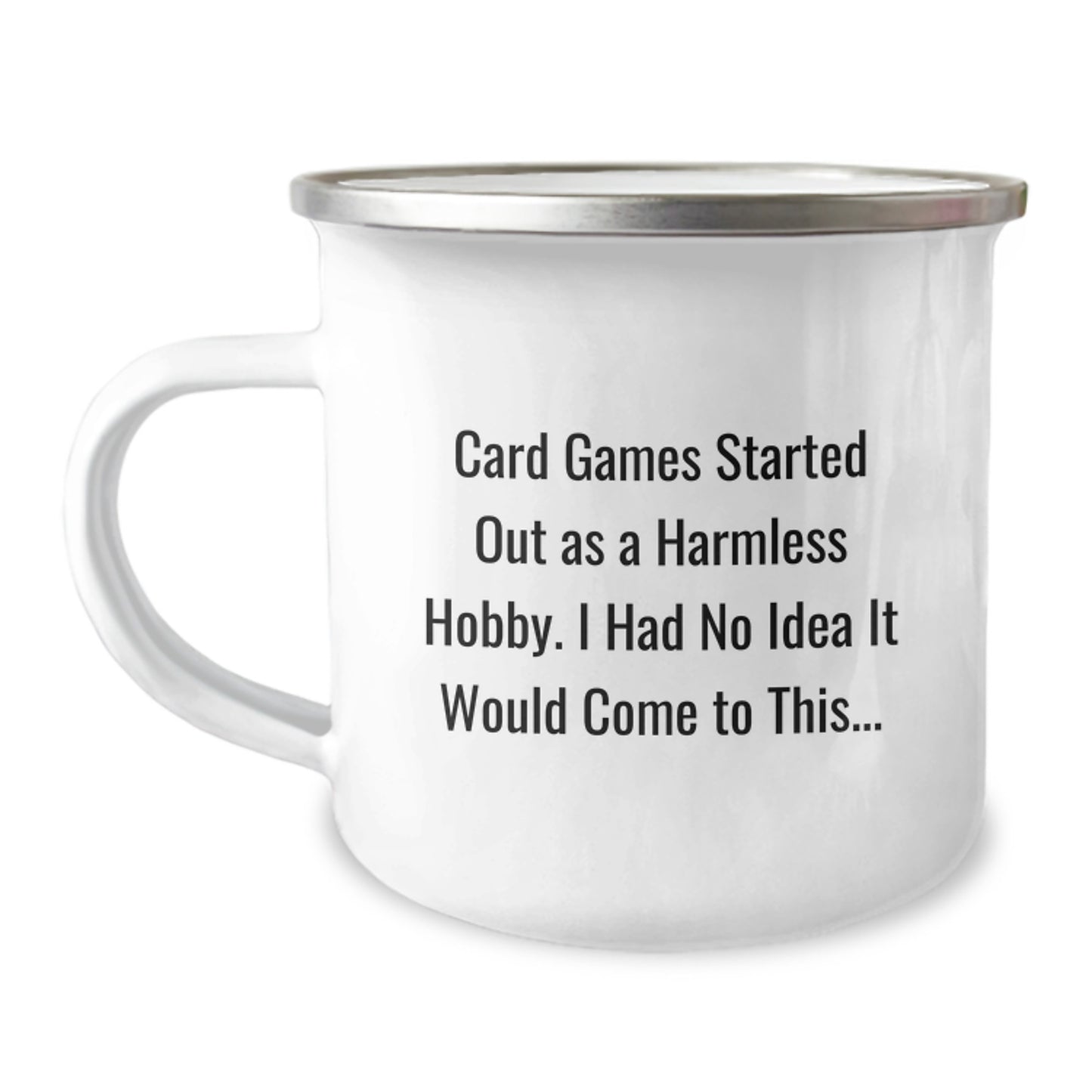 Card Games Camping Mug Gifts from Friends for Card Games Enthusiasts Funny Birthday Unique Gifts - Image 1