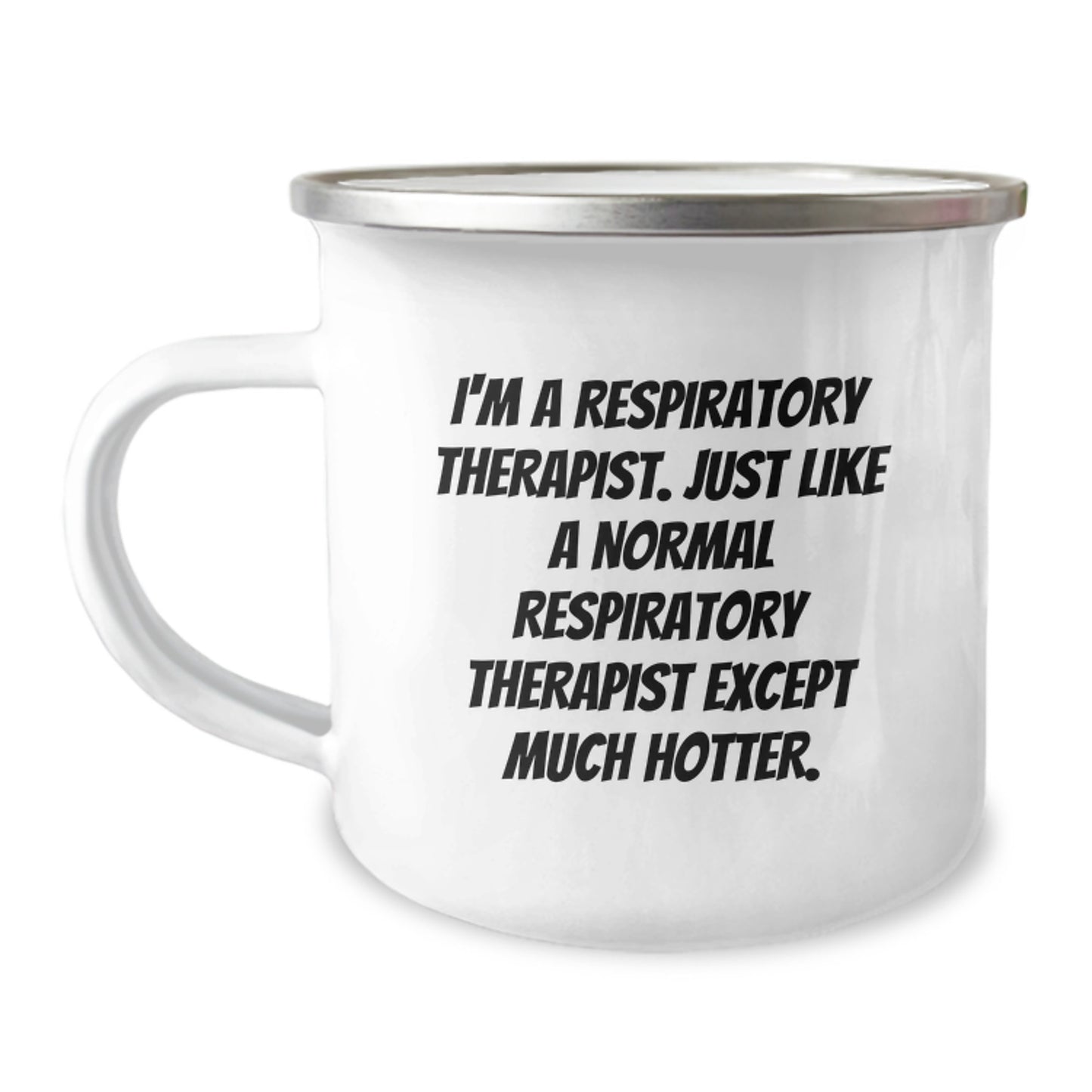 Respiratory Therapist Gifts, Funny Quote Mug, Gifts from Friends for Respiratory Therapist, Hot Camping Mug for Birthday - Image 1