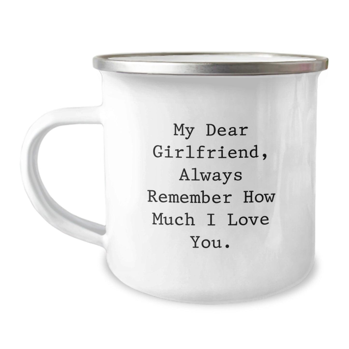 Funny Sweetheart Gifts, My Dear Sweetheart Always Remember, Birthday Camping Mug for Her - Image 1
