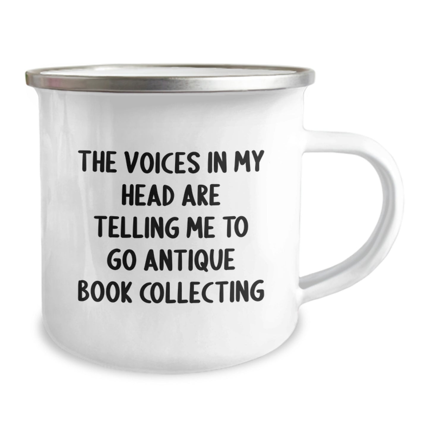 Unique Gifts for Antique Book Collecting Enthusiasts, Funny Camping Mug for Men or Women, Birthday Unique Gifts from Friends or Family - Image 2
