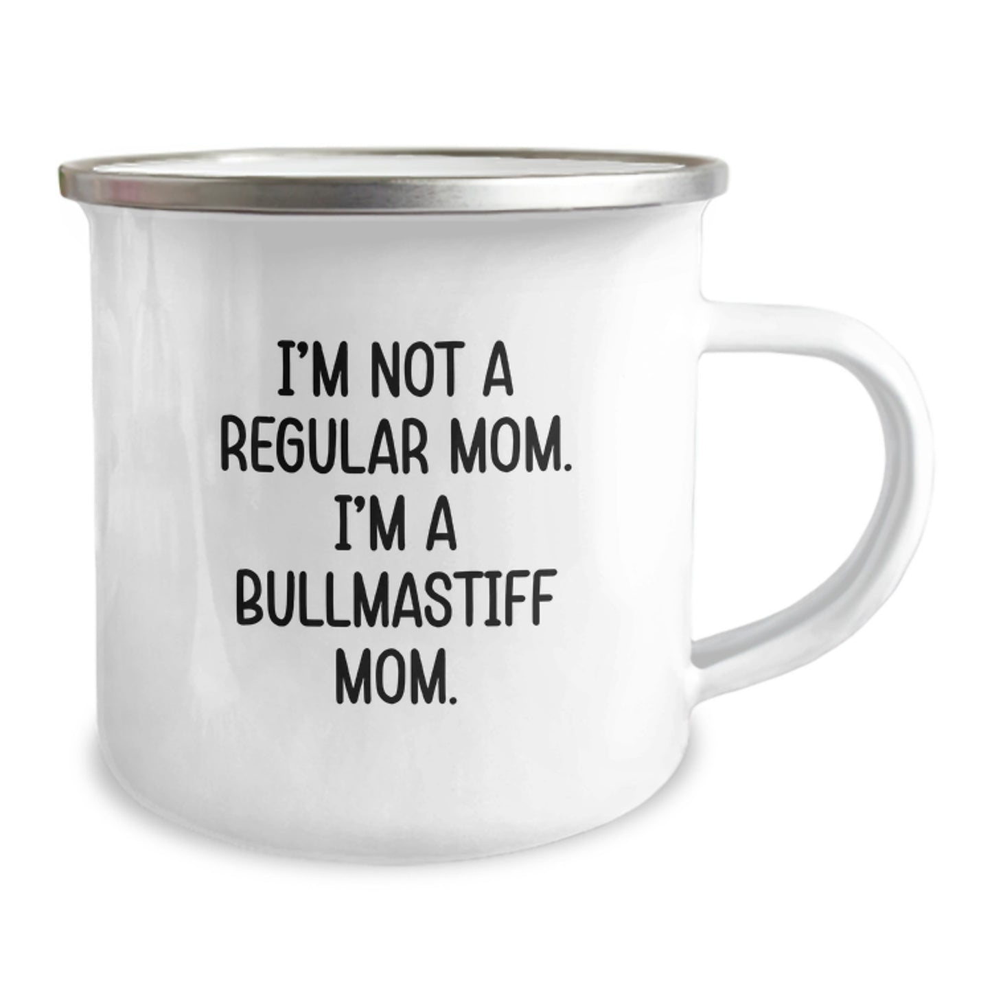 Bullmastiff Dog Mom Funny Quote Camping Mug Gifts for Bullmastiff Dog Lovers - Unique Christmas Unique Gifts from Mom to Daughter - Image 2