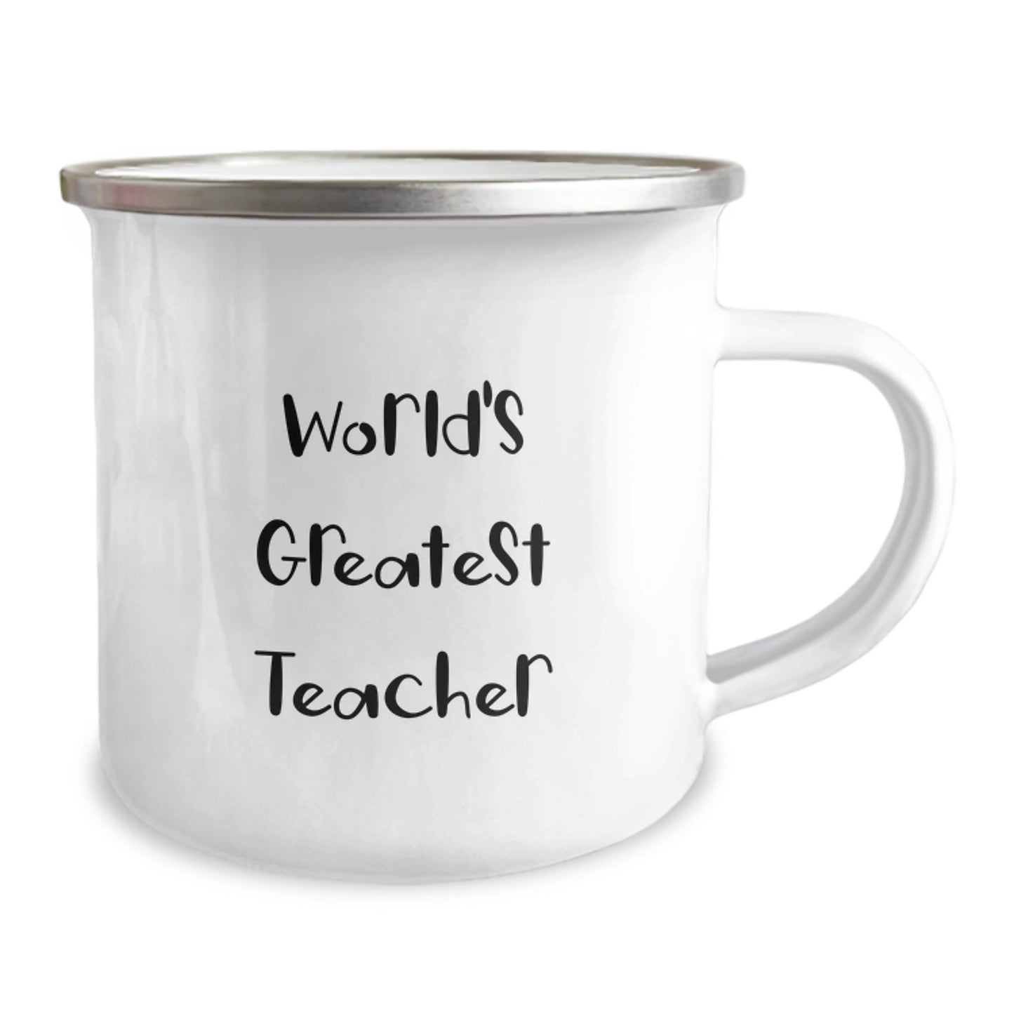 Funny World's Greatest Teacher Gifts for Teachers, Camping Mug for Graduation, Teacher Gifts from Friends and Family - Image 2